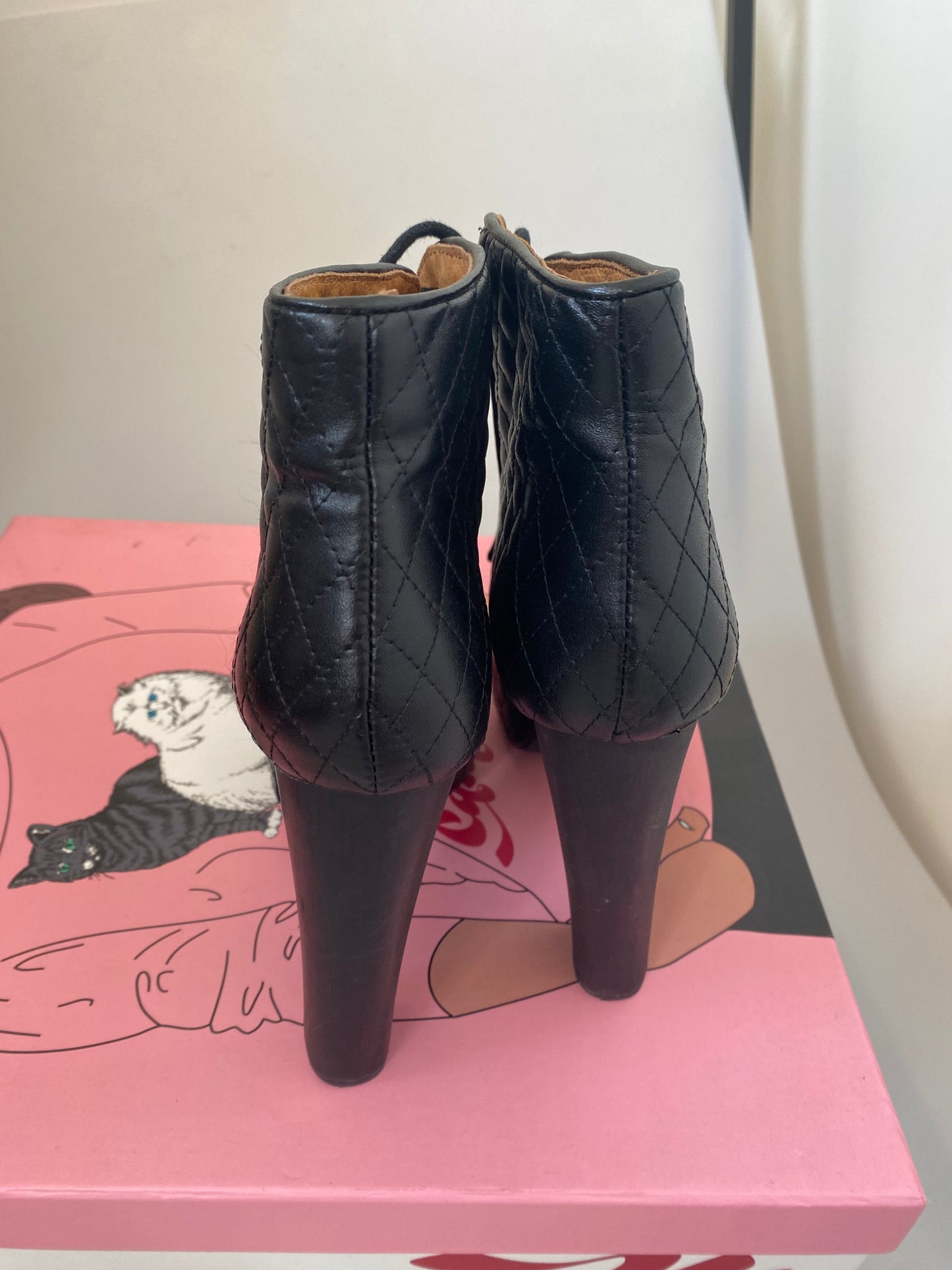 Jeffrey Campbell Boots with Spikes Size 3