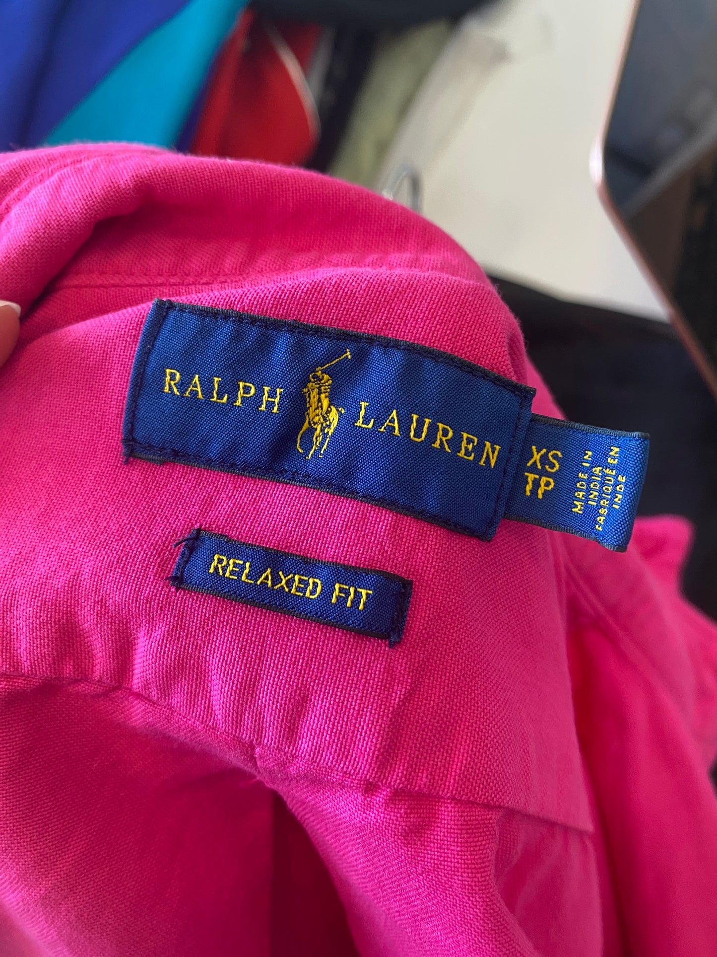 Ralph Lauren Pink Shirt Size 8