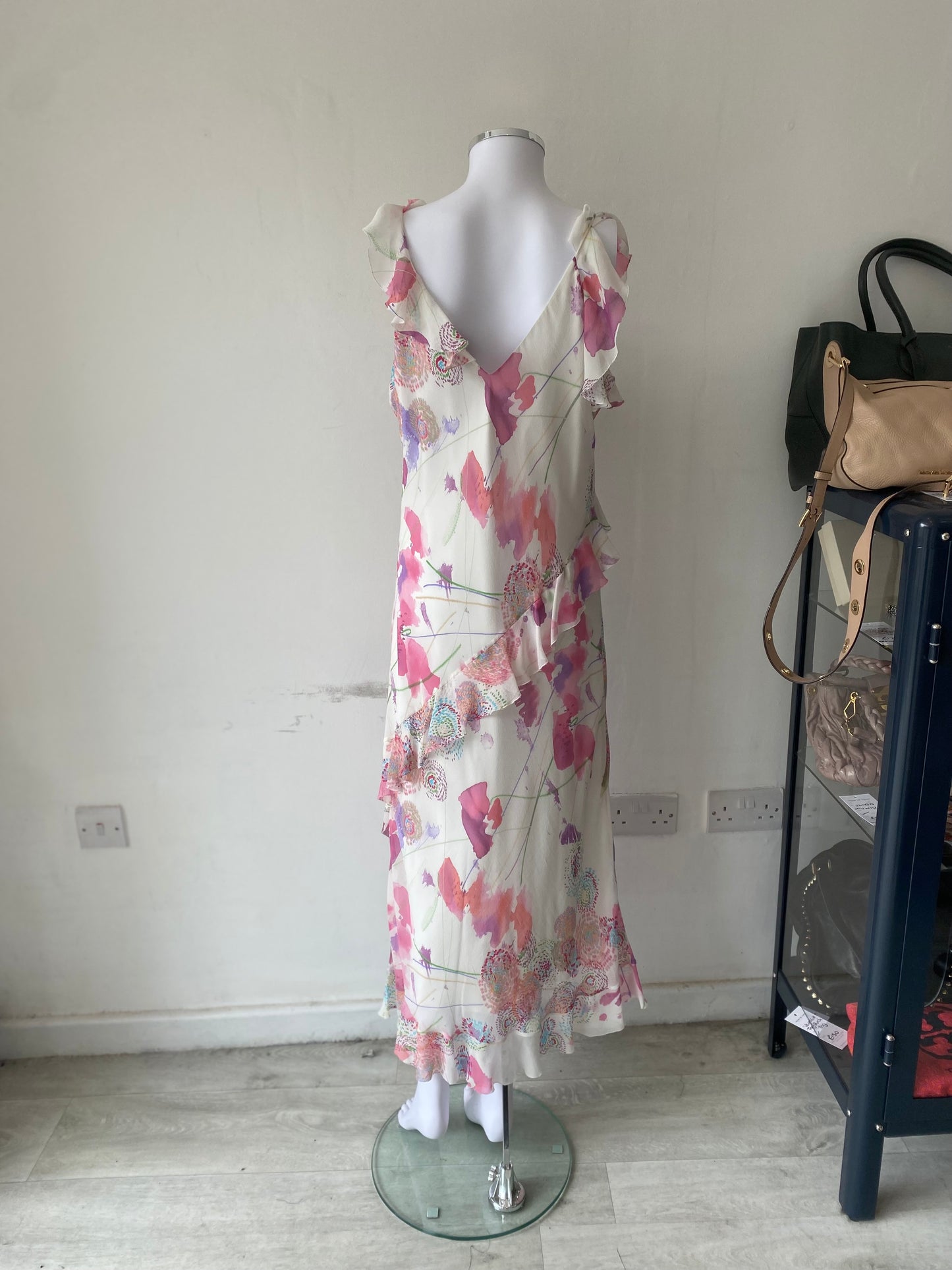 Fenn Wright Manson Floaty Floral Dress Size 16