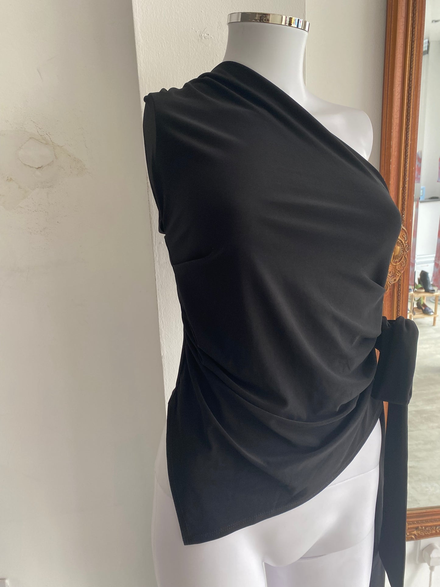 Zara black top size 8