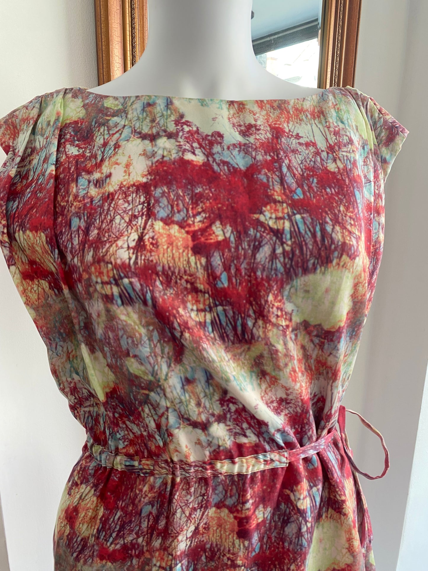 Reiss floral print dress size 8-10