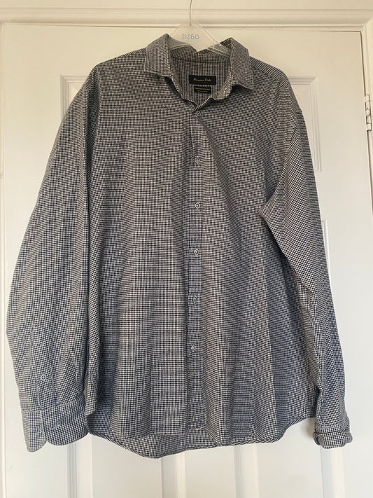 Massimo Dutti Houndstooth Check Shirt Size XL