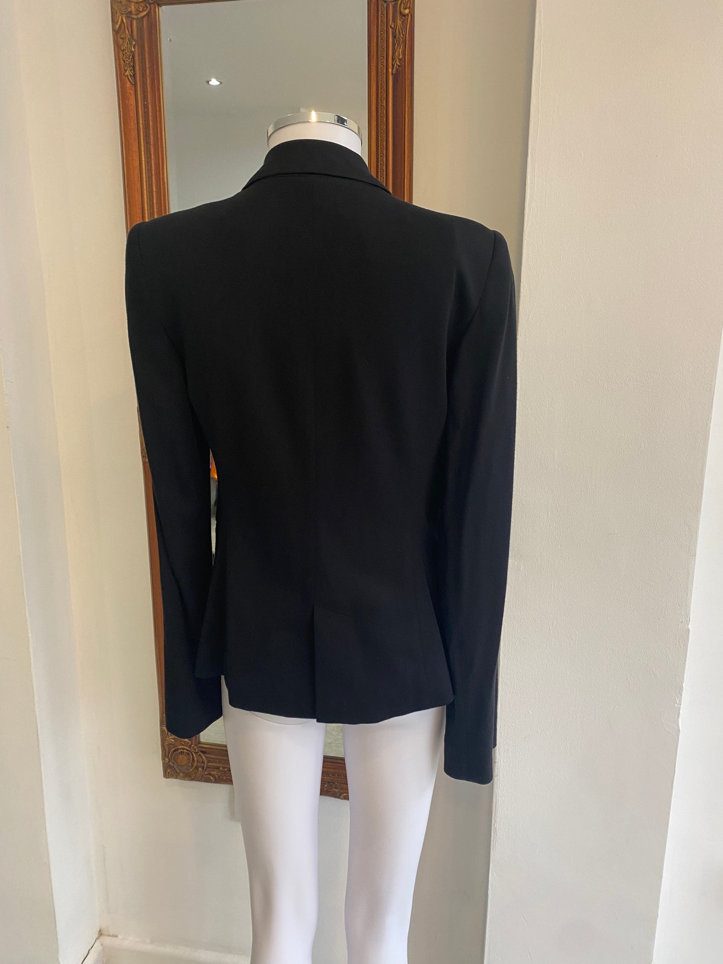 Mango Black Blazer Size Medium 10-12