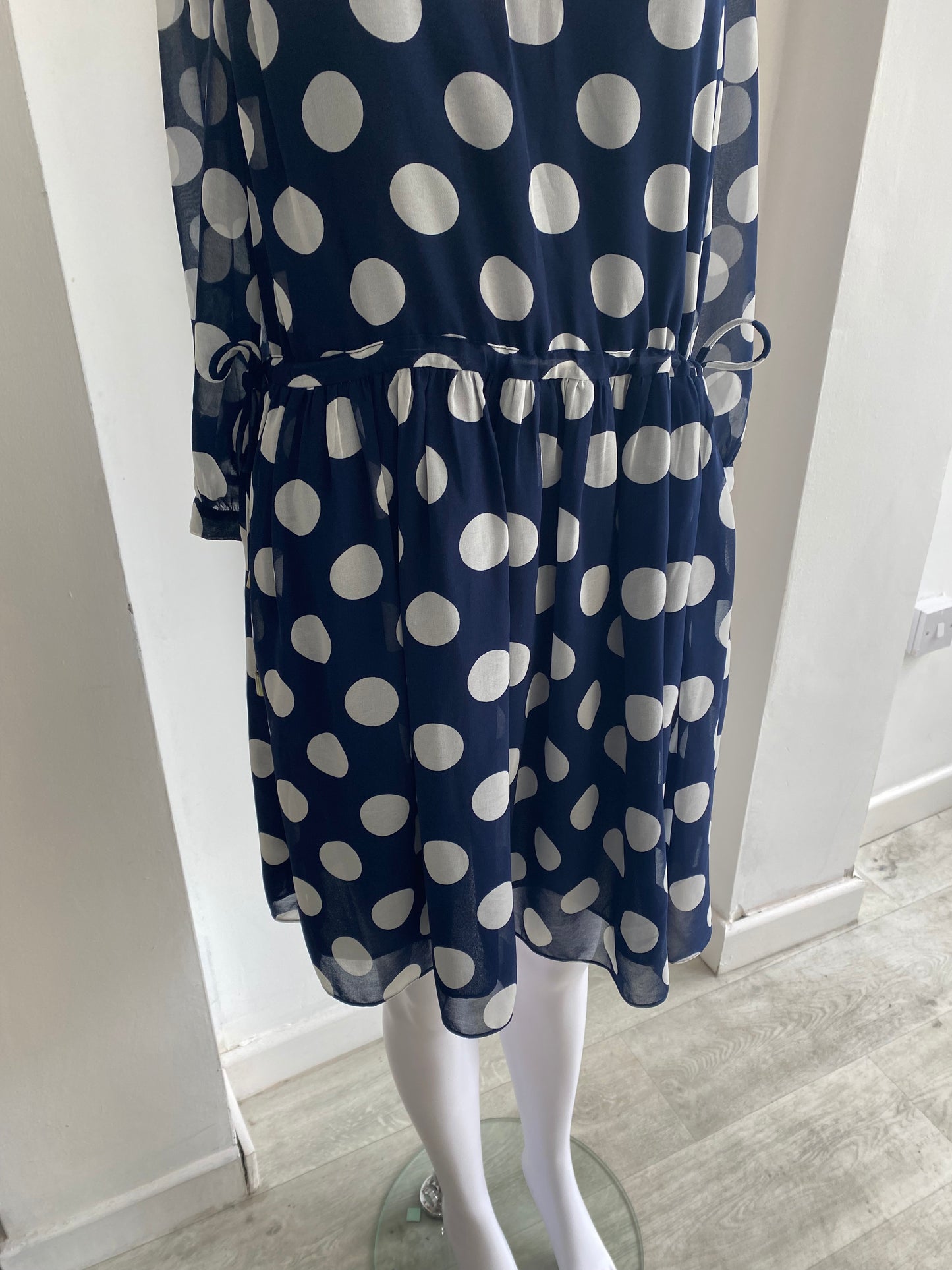 Whistles polka dot dress size 10-12