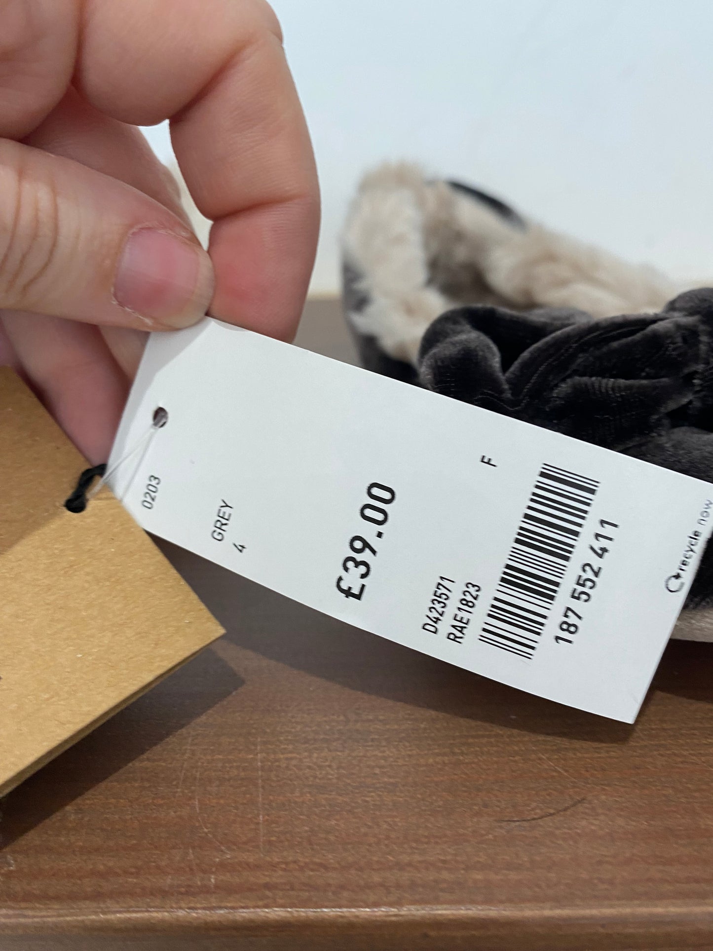 Ruby and Ed Slippers size 4