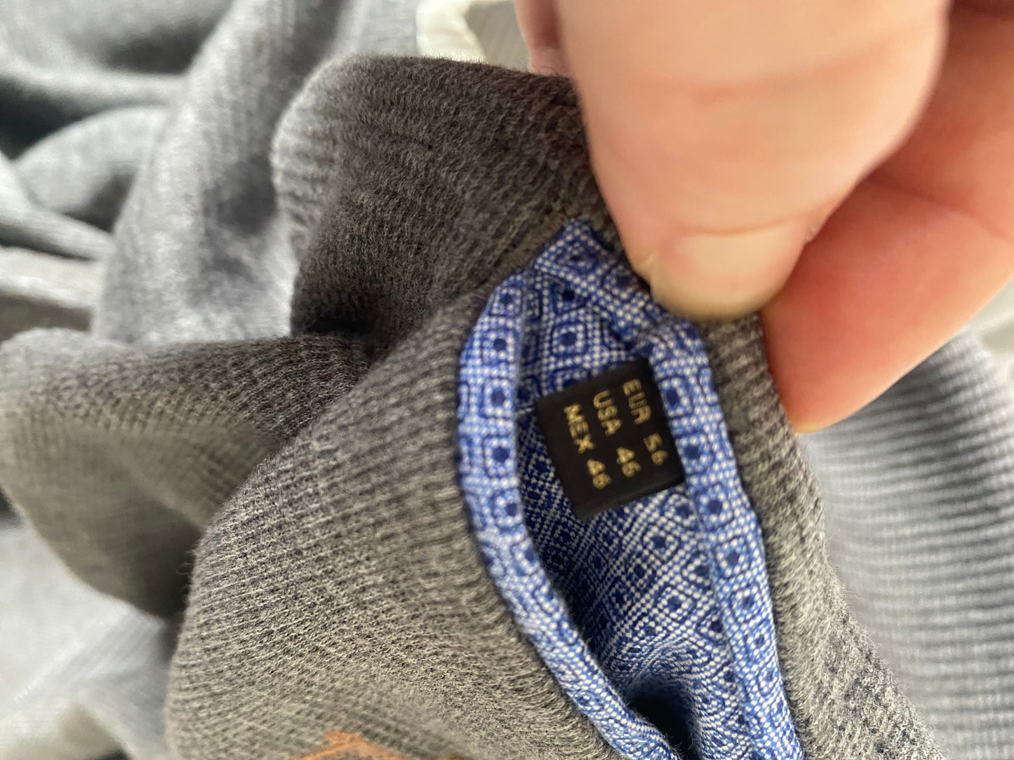 Massimo Dutti Grey Jacket Size XL