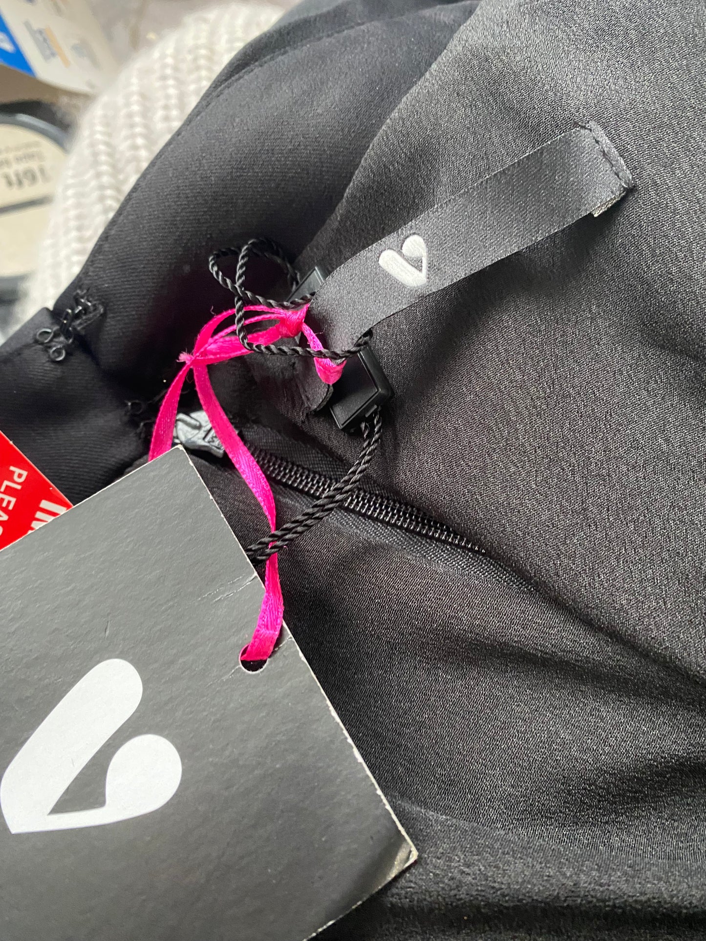 V by Very Black Tuxedo Dress Size 12 With Tags