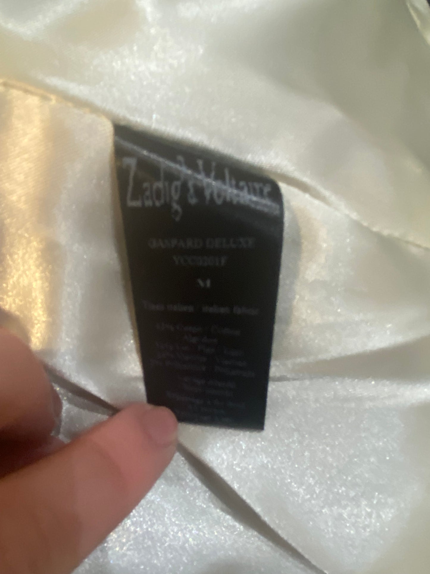 Zadig and Voltaire Deluxe Black Jacket Size Medium