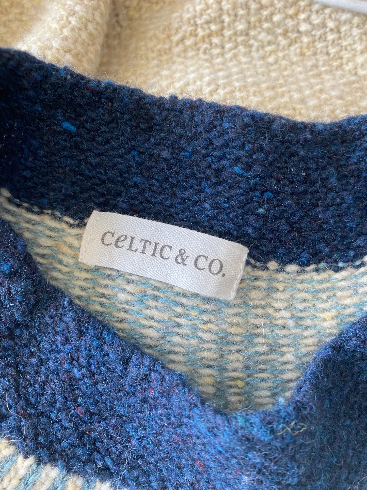 Celtic & Co Fairisle Jumper Size 12-14