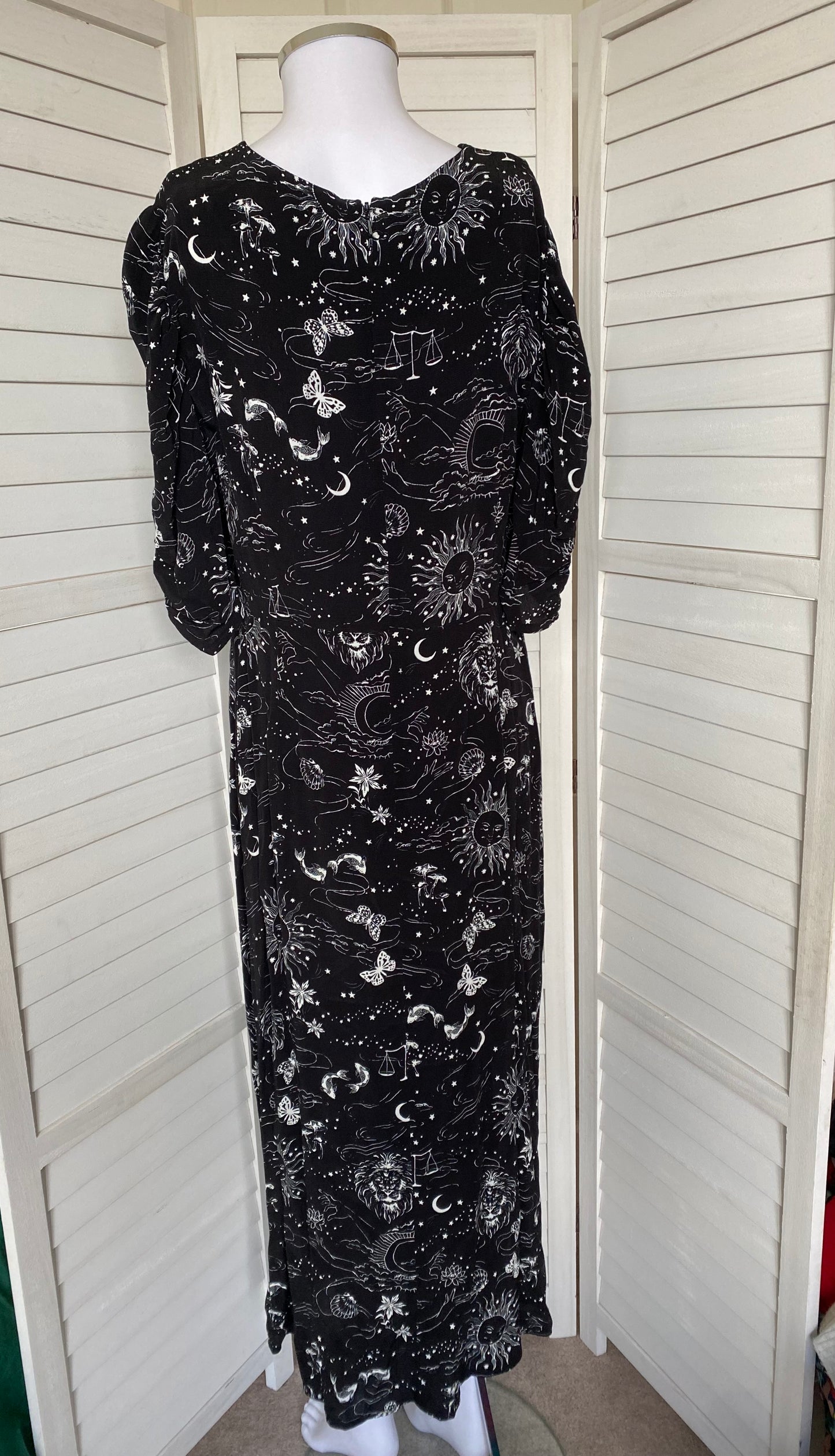 Nobody’s Child tabitha tarot print dress size 14 brand new
