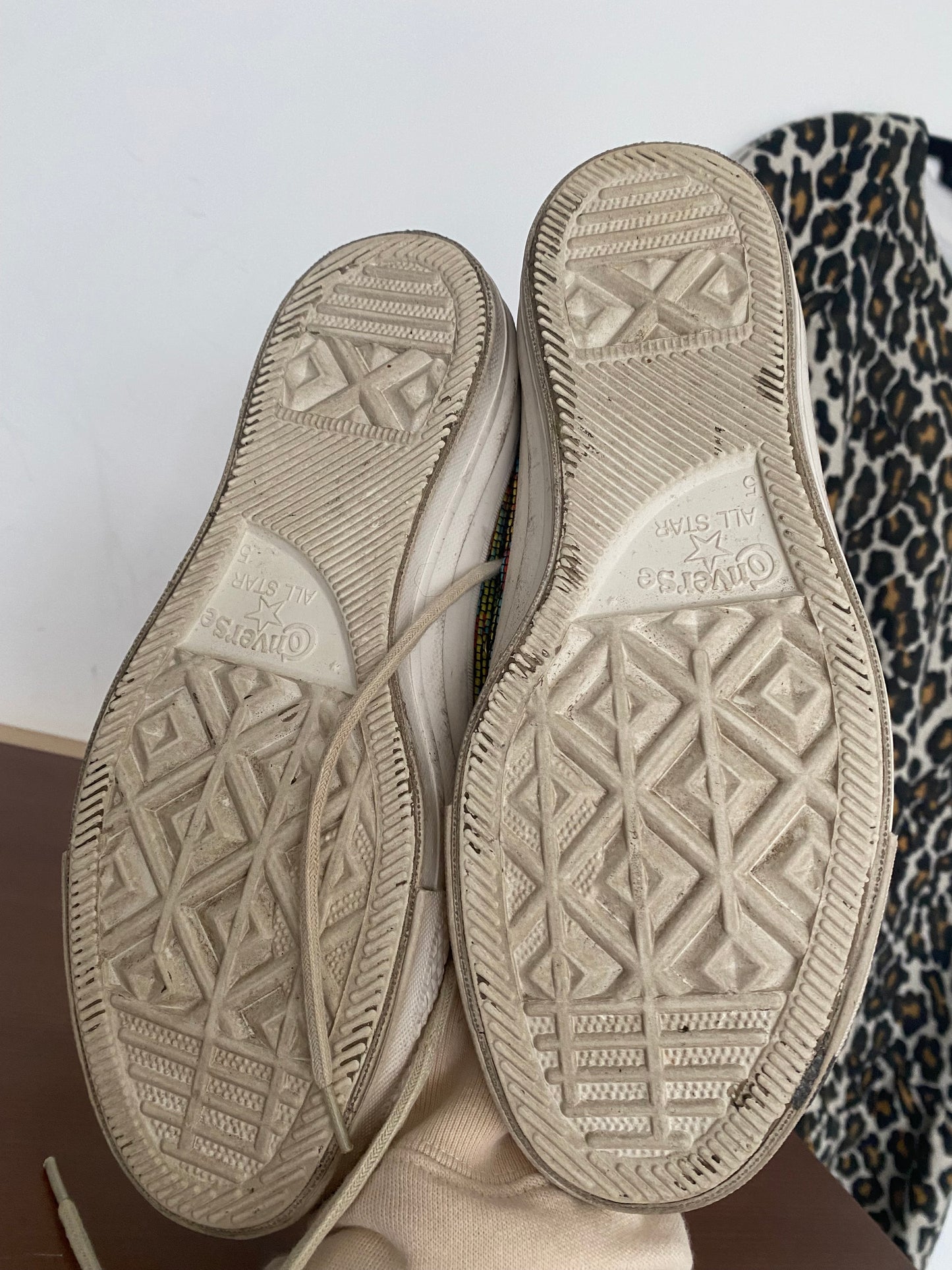 Converse Mosaic Trainers Size 5