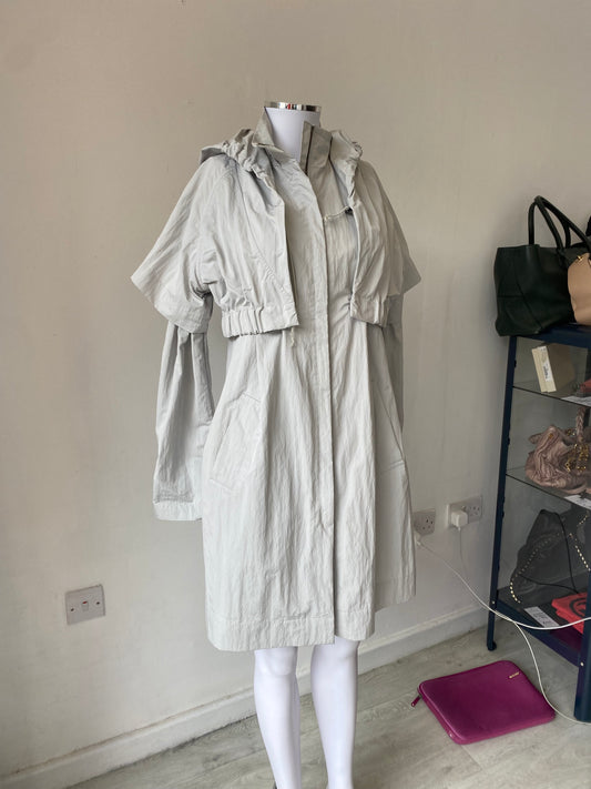 Penny Black 2 Layered Light Coat Size 10