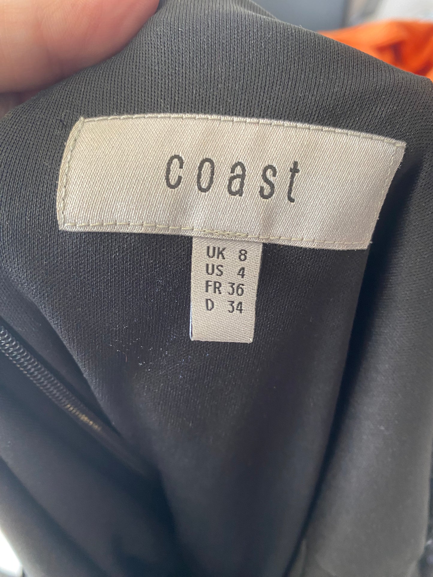 Coast ombré sequin dress size 8