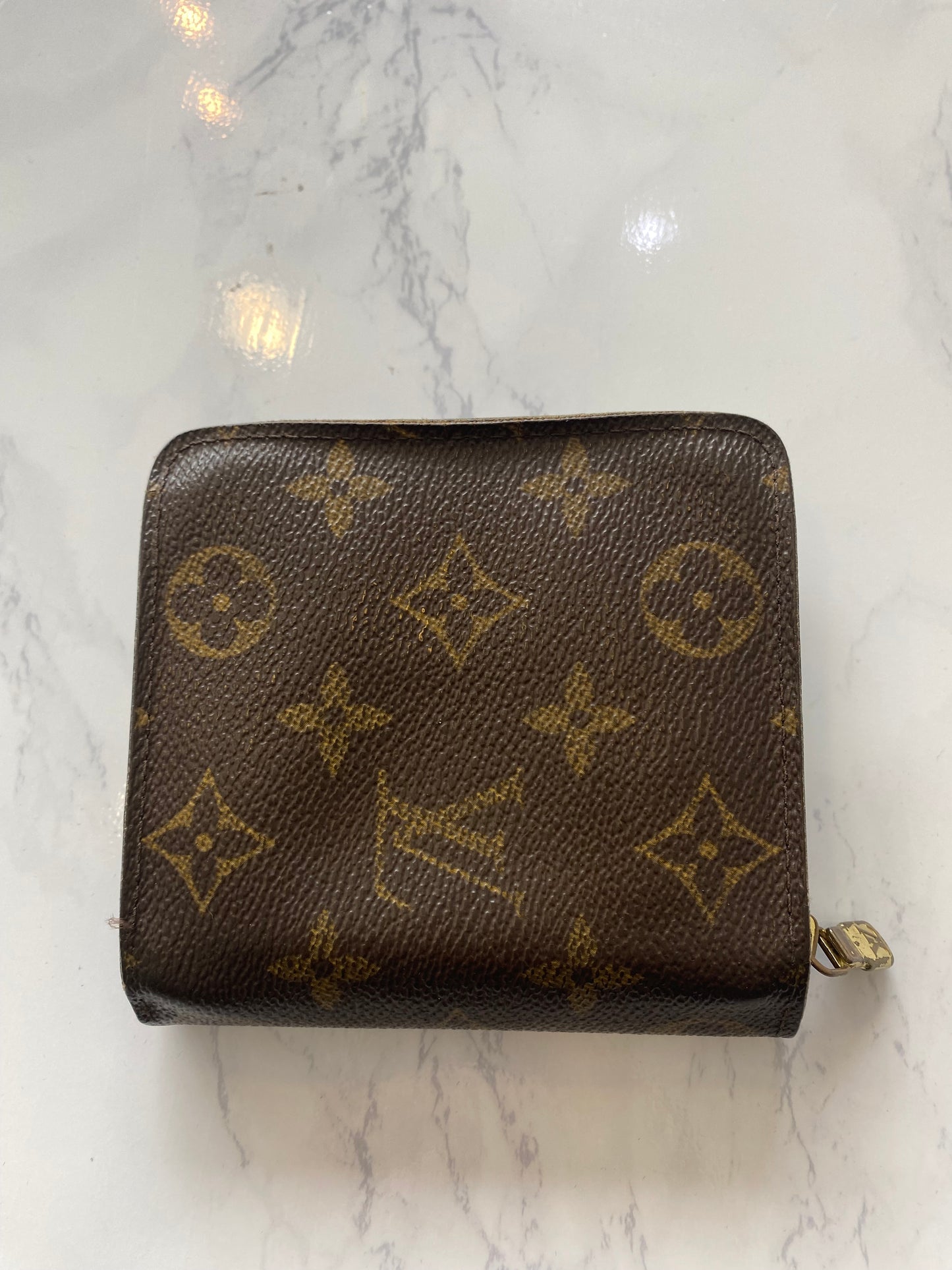 Louis Vuitton Monogram Canvas Compact Wallet