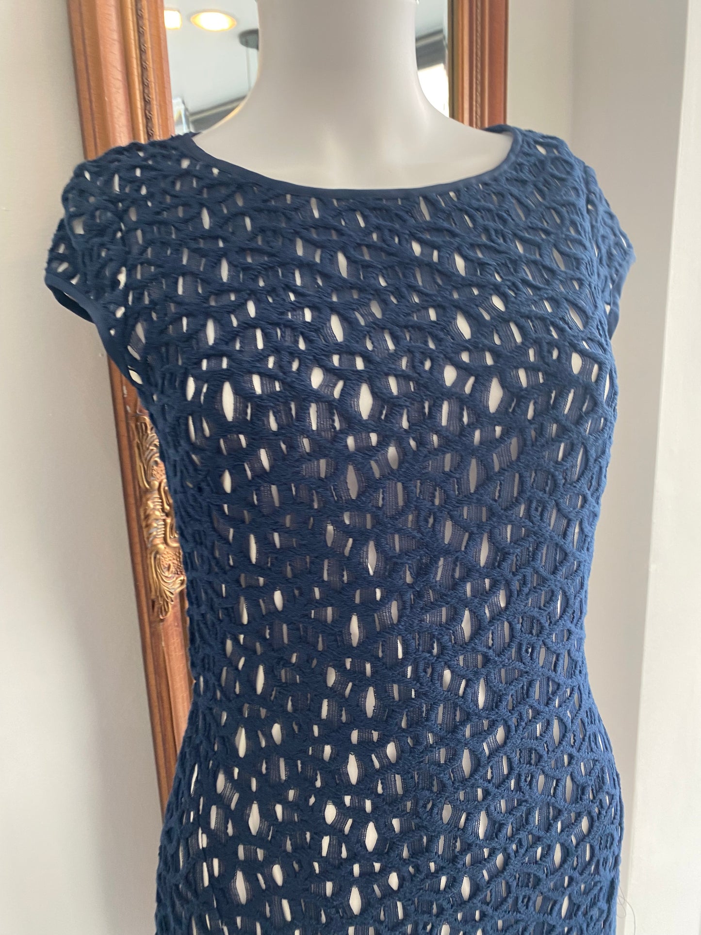 Reiss navy dress size 8