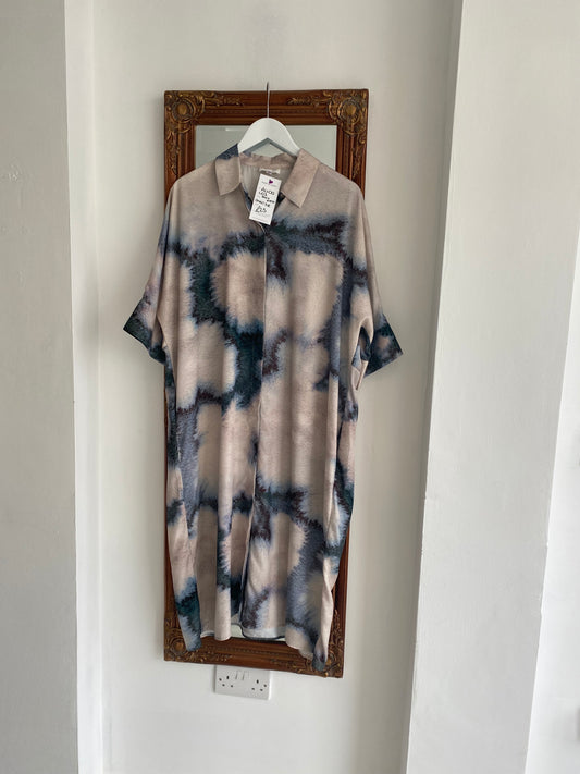 COS Printed Shirt Dress One Size