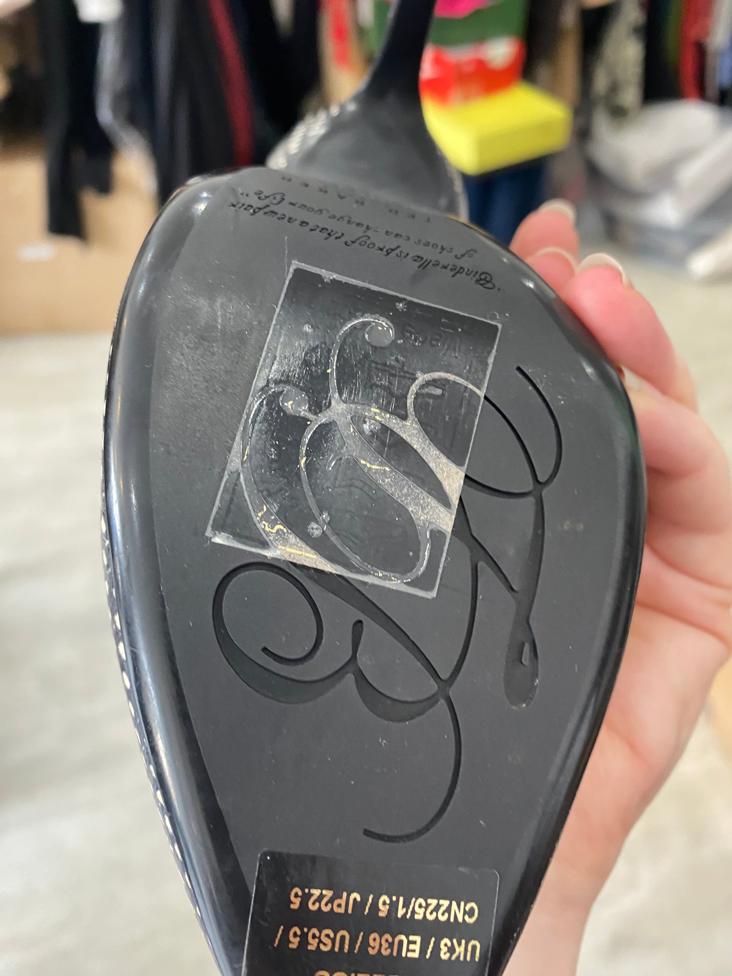 Ted Baker dotted heels size 3