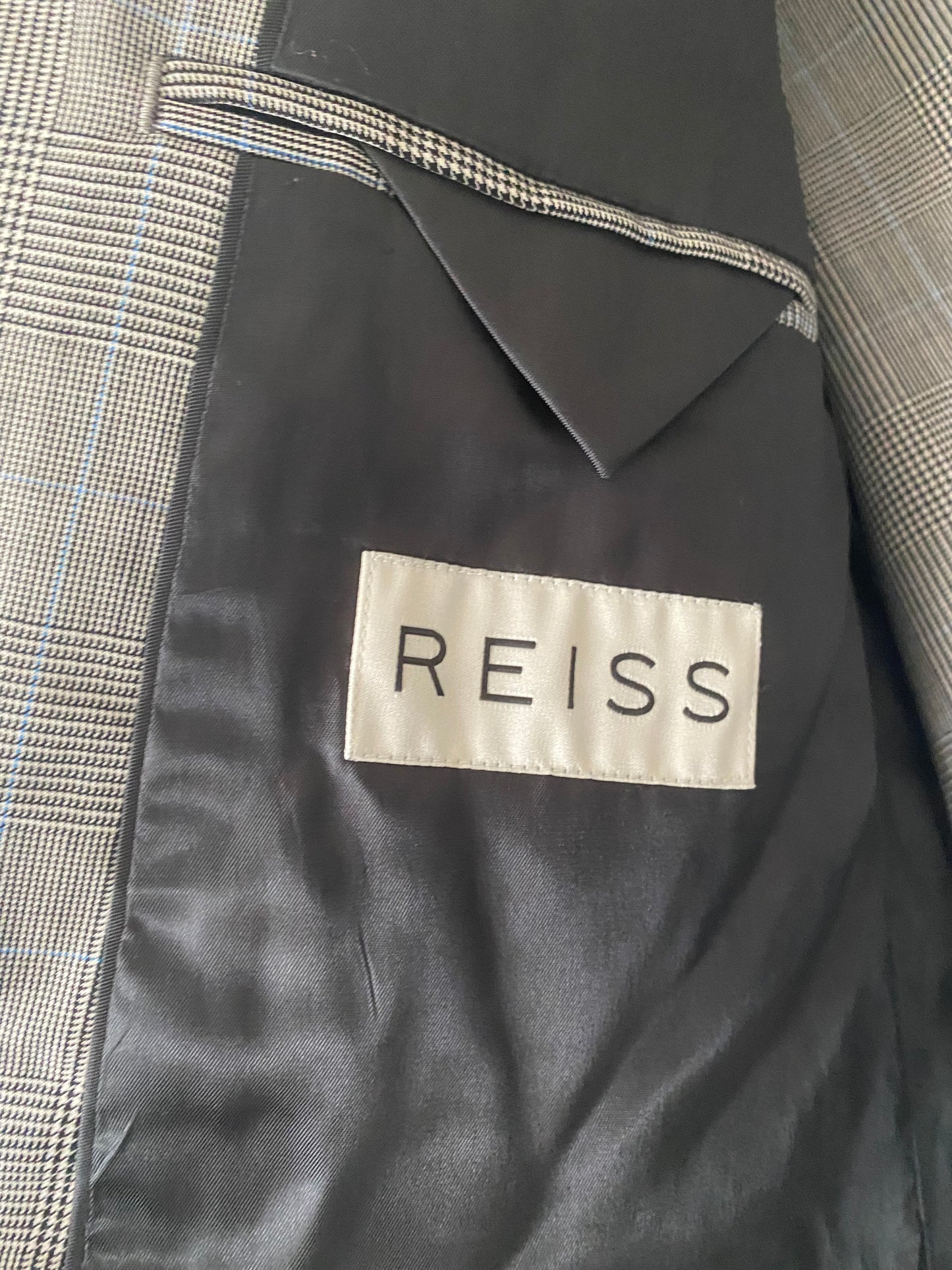 Reiss Prince of Wales check 3 Piece Suit