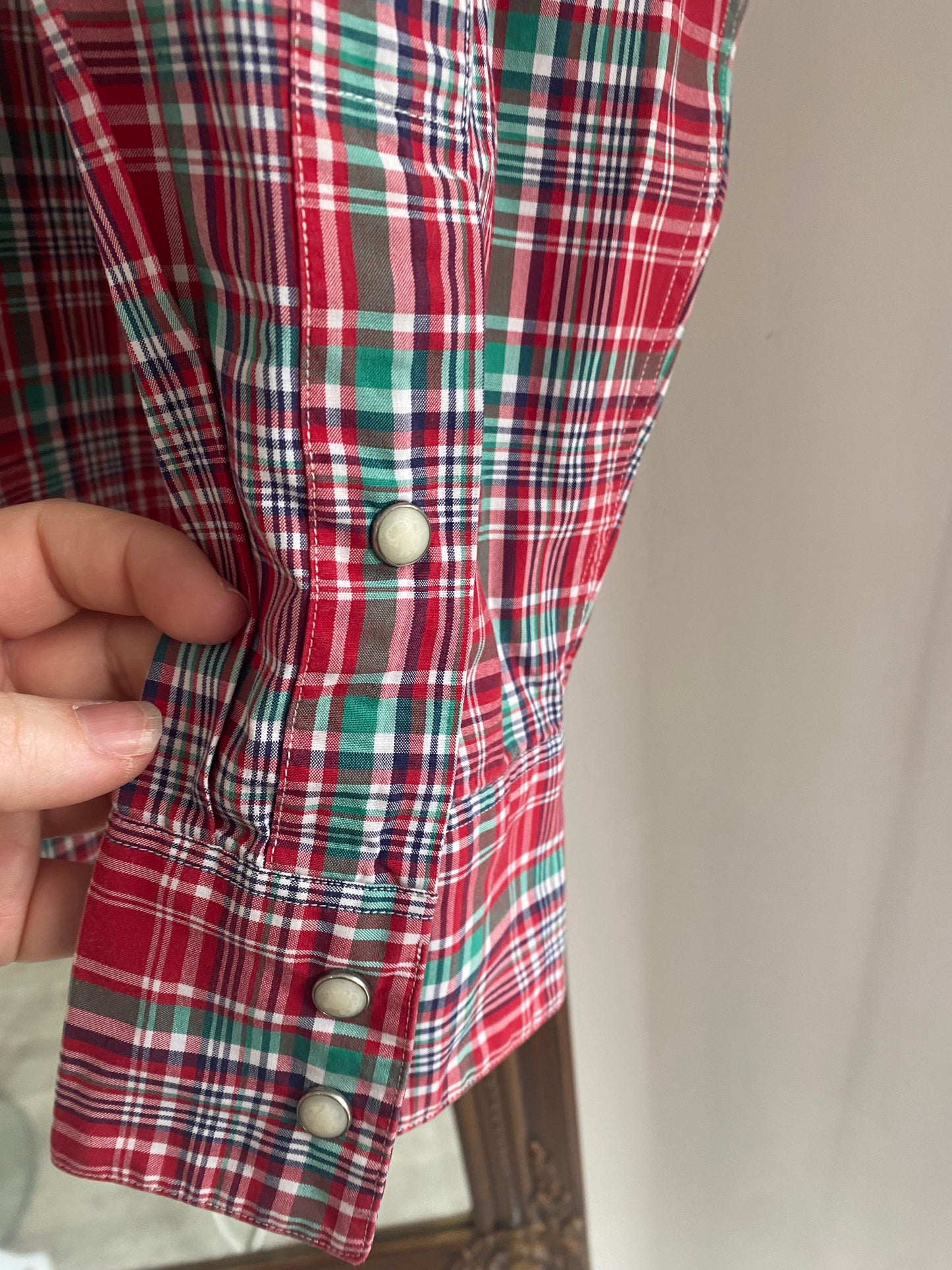 Polo Ralph Lauren Checked Red Shirt Size XL