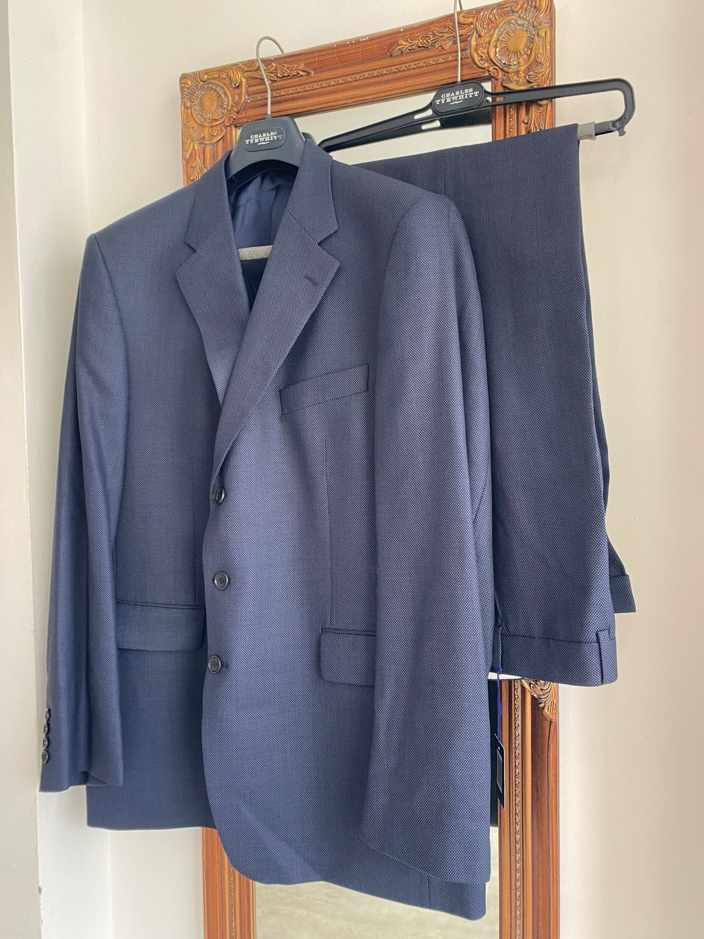 Charles Tyrwhitt Blue Suit Size XL