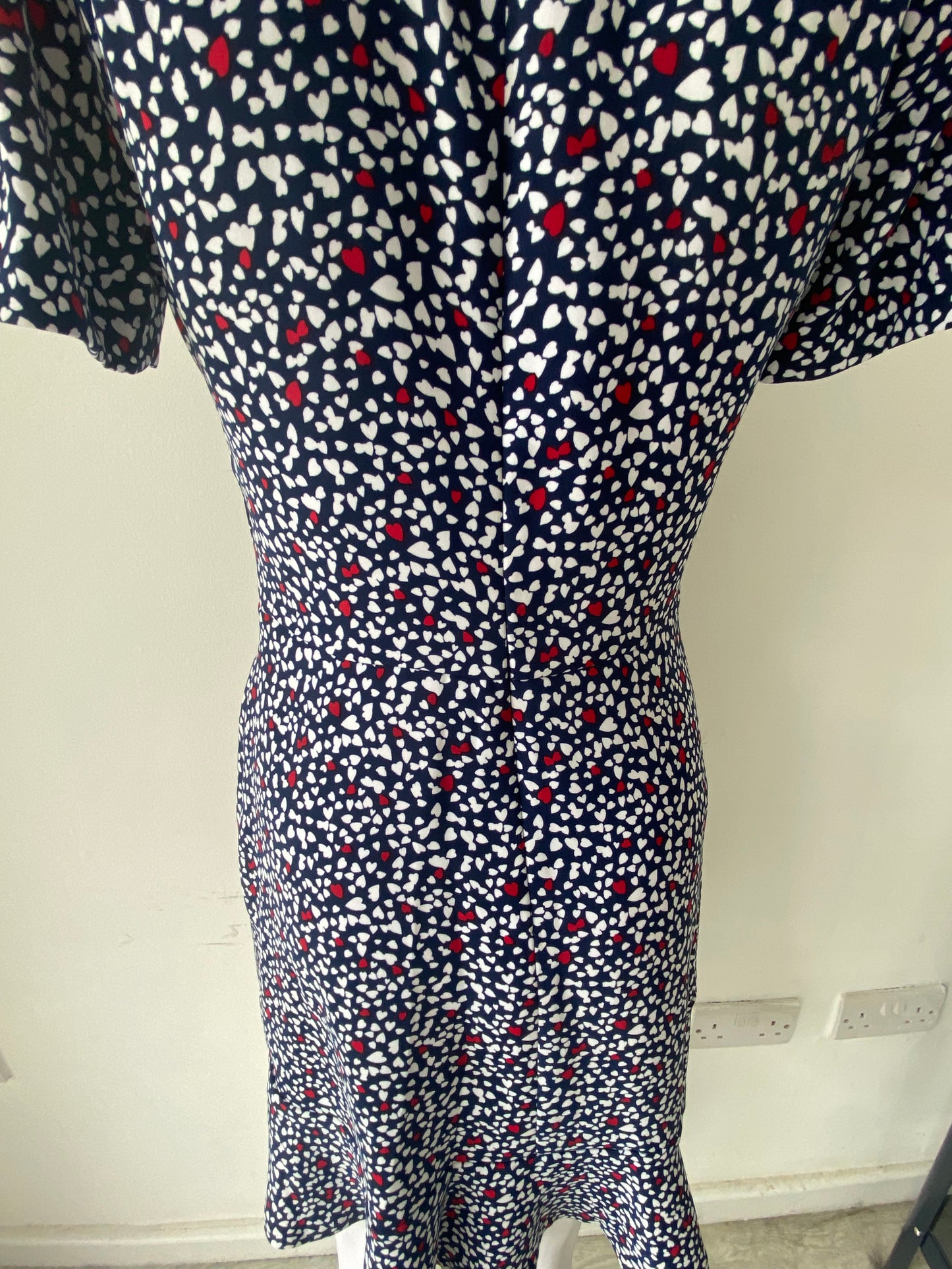 Michael Kors Heart Print Dress Size 6-8