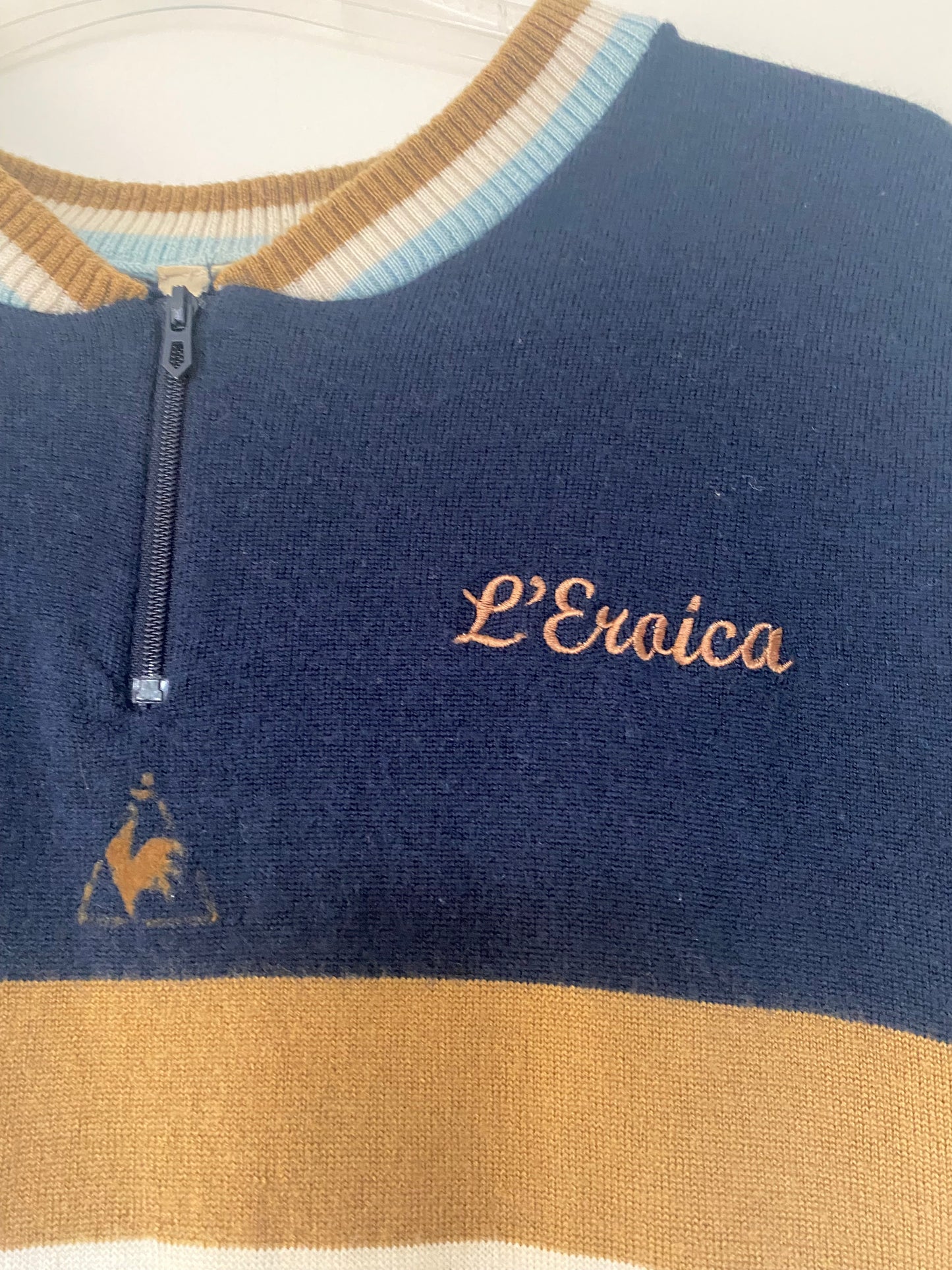 Le Coq Sportif Knitted Cycle Top Size XL