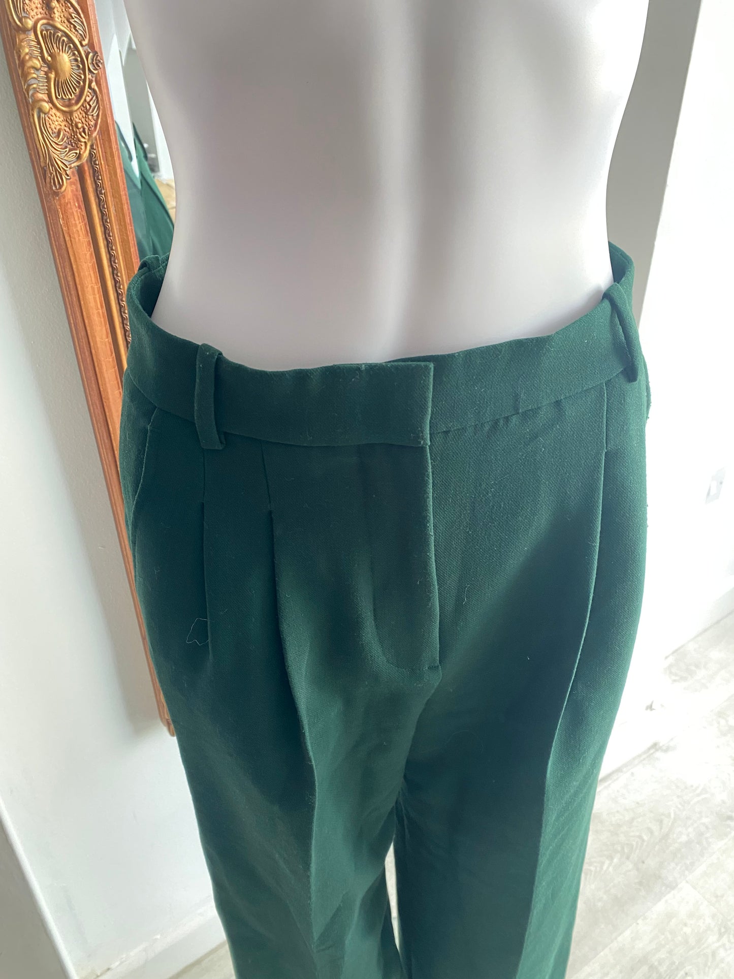 Zara Green Trouser Suit Size 10