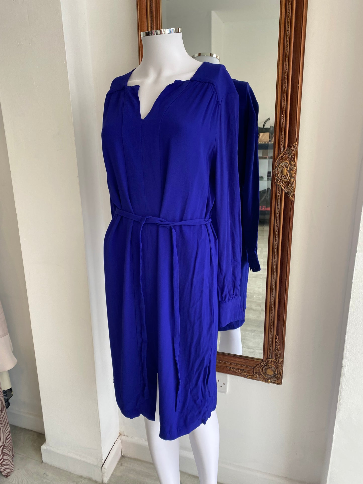 LK Bennett Blue Dress Size 10