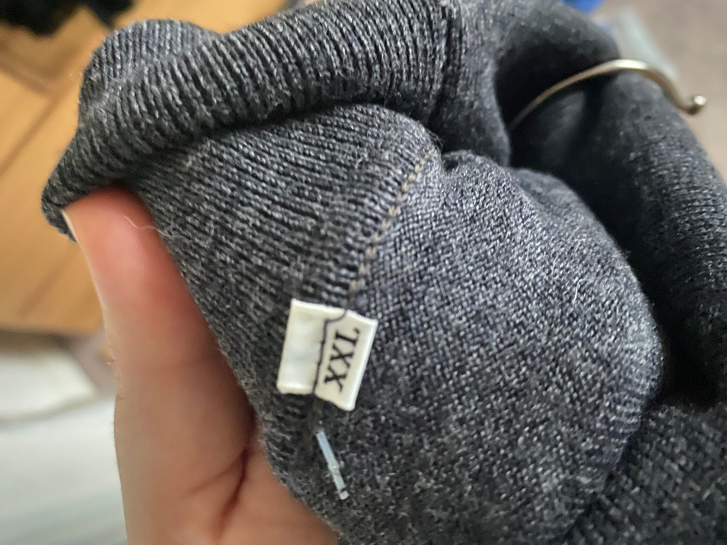 John Smedley Grey Wool Jumper New Size XXL