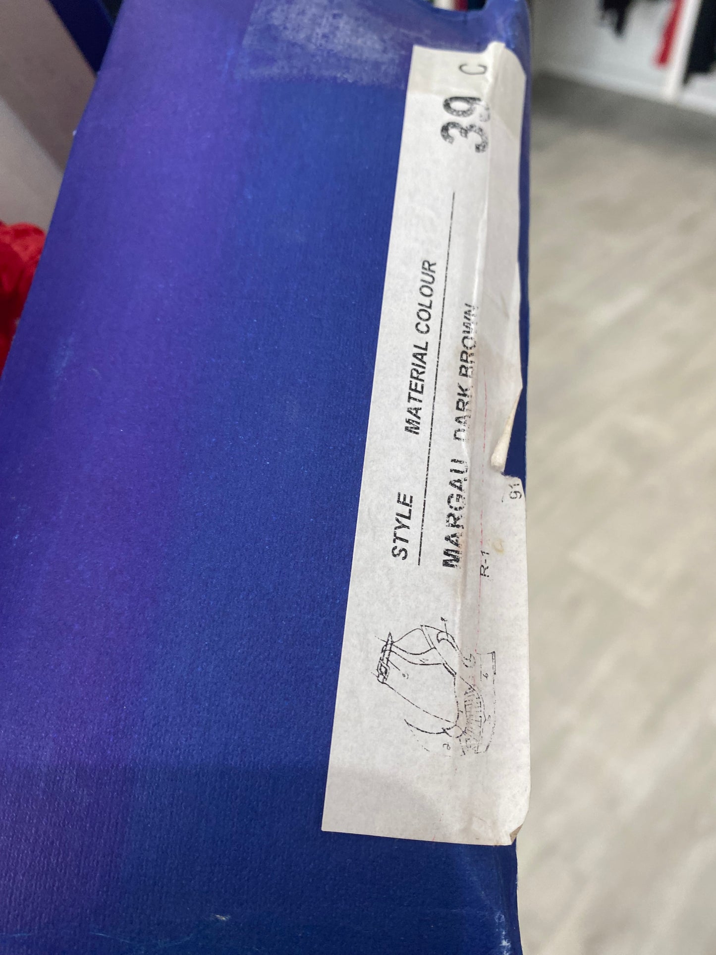 Terry de Havilland Margaux Bronze Wedge Heels with Box Size 6