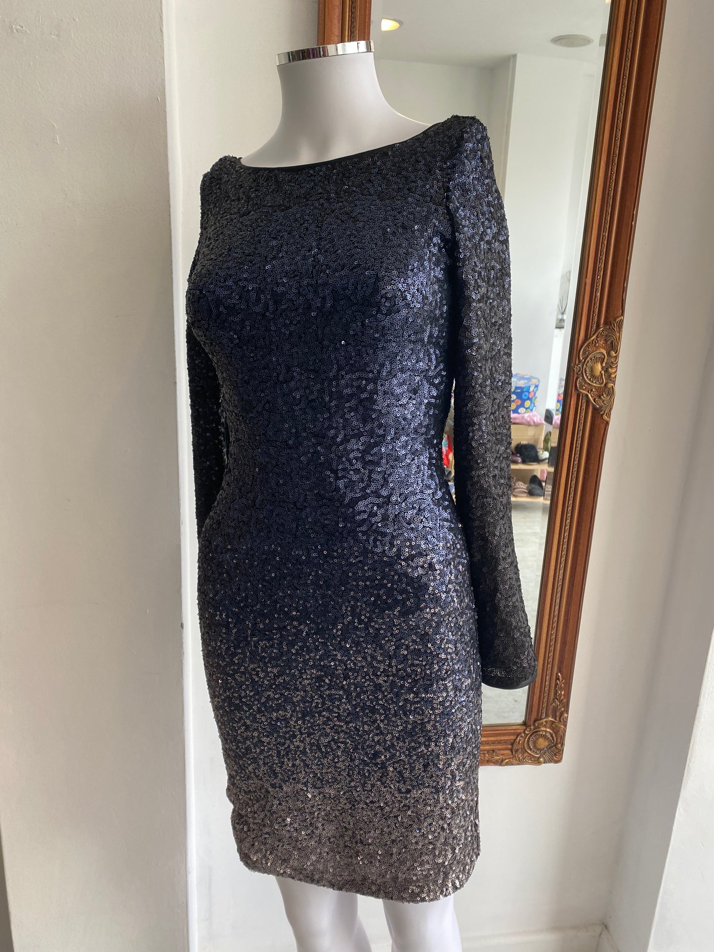 Coast ombré sequin dress size 8