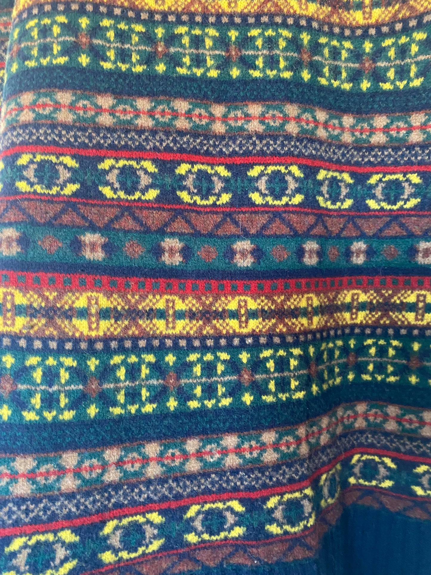 Joules Gilman Navy Fairisle Knit Size XL