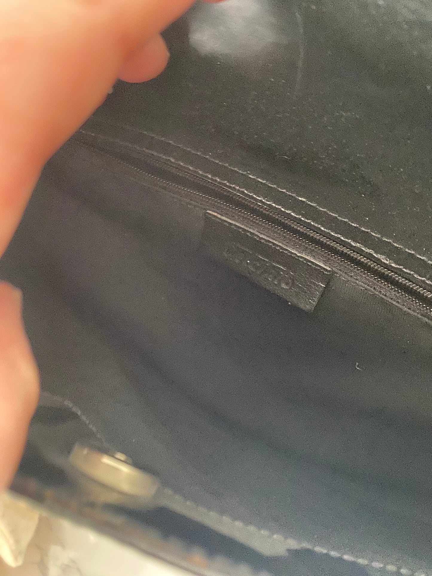 Belcinto Black Leather Handbag