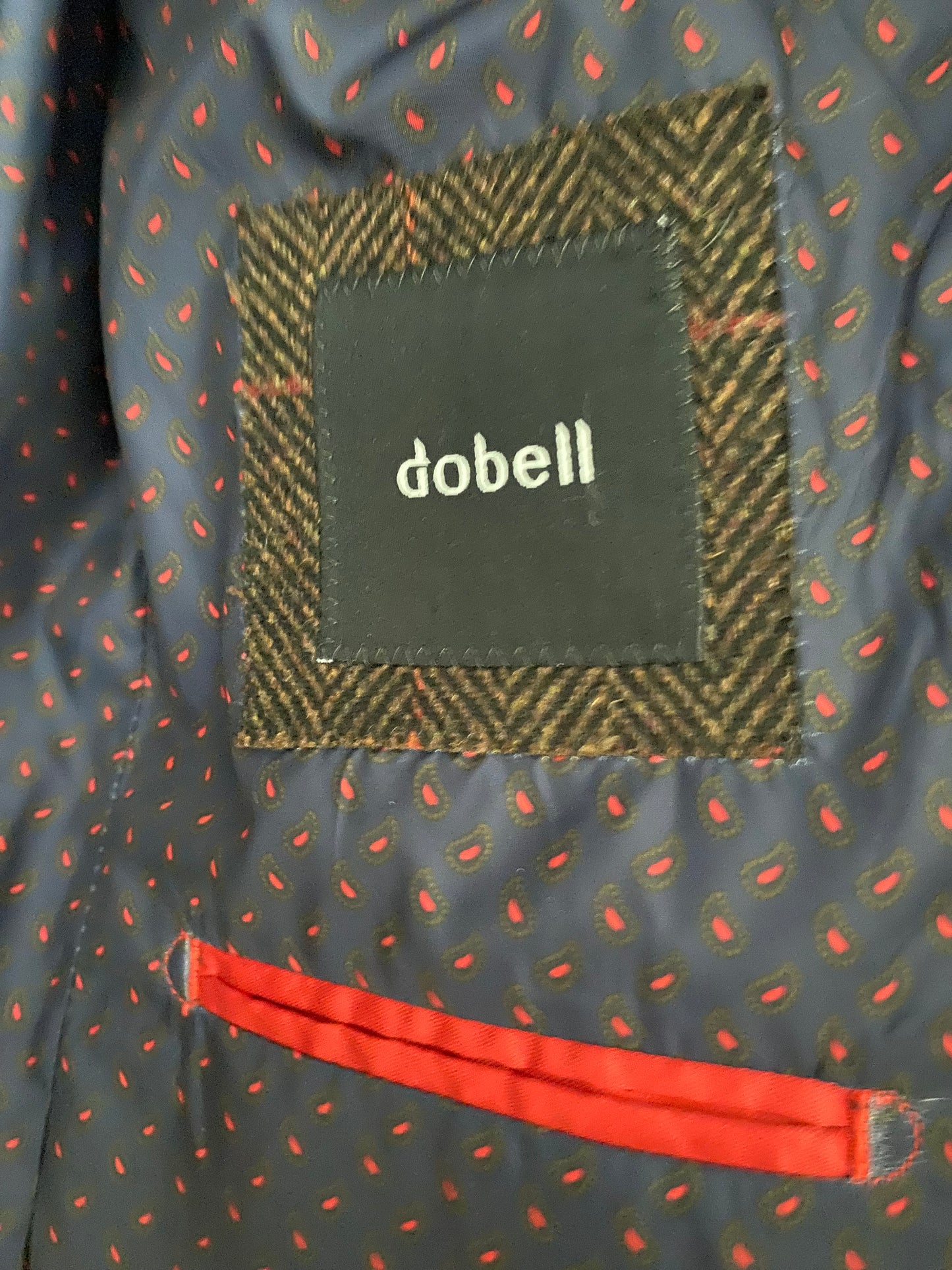 Alexander Dobell hunting tweed jacket size 42 L