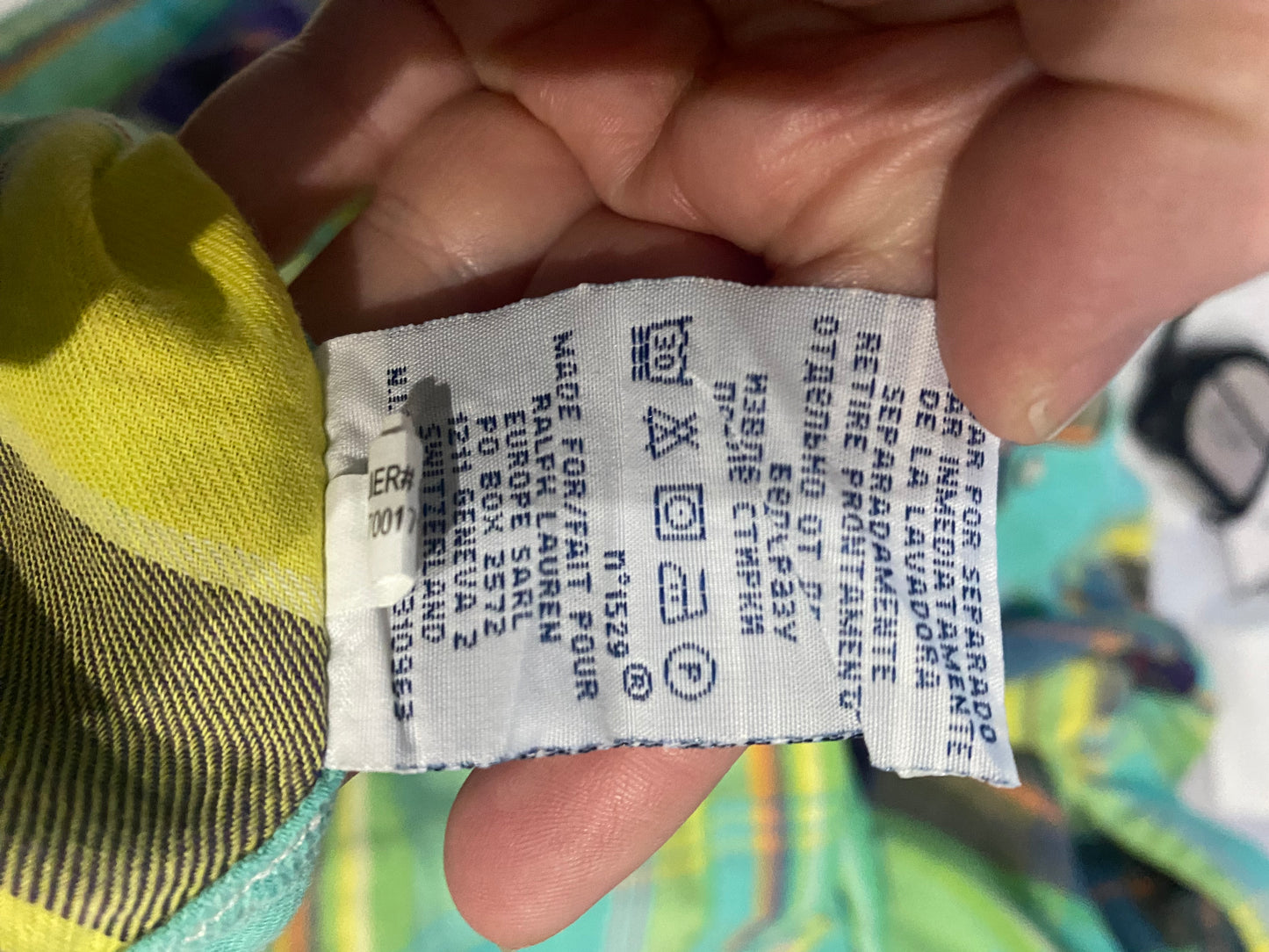 Polo Ralph Lauren Green Checked Shirt Size XL