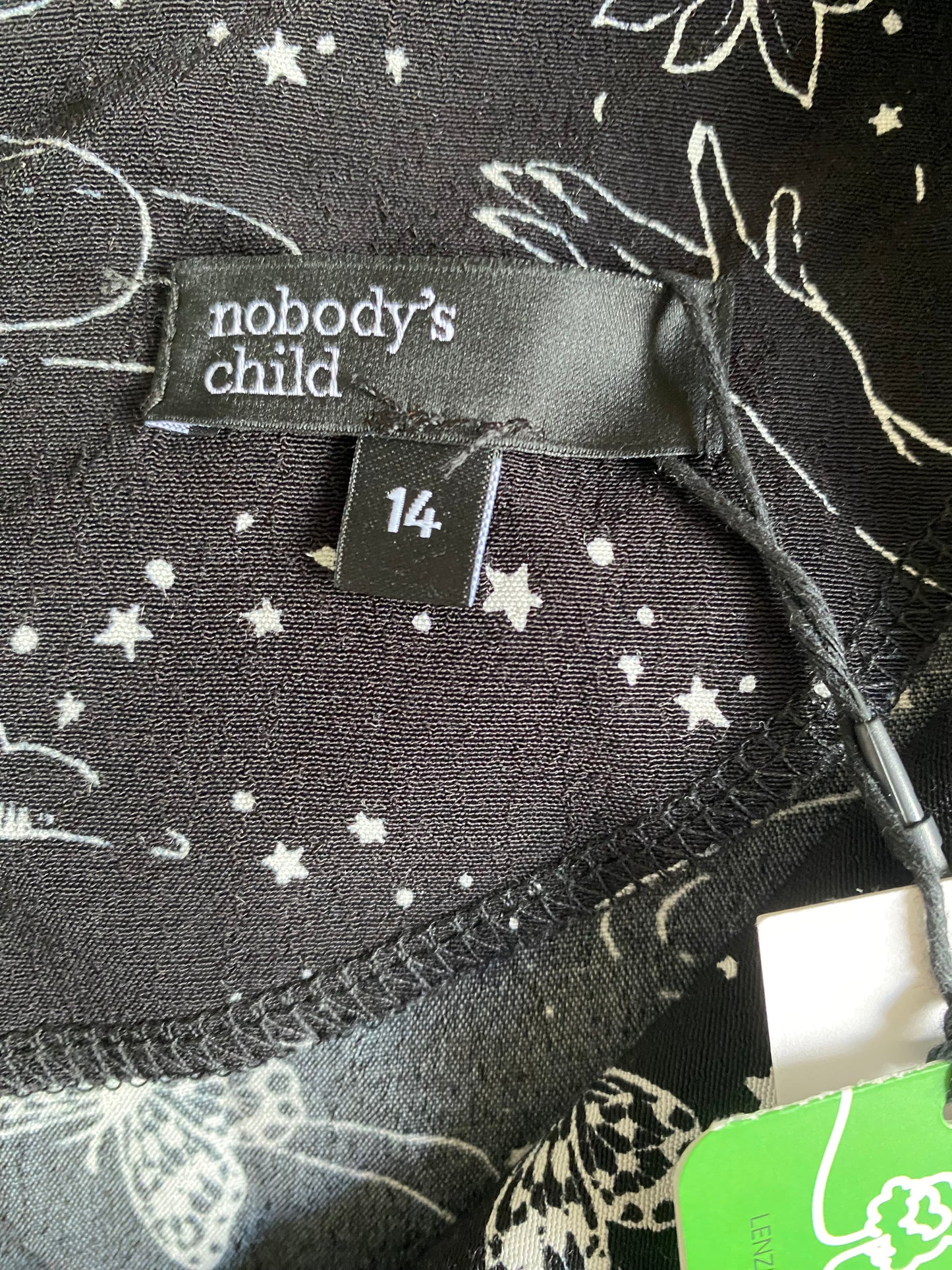 Nobody’s Child tabitha tarot print dress size 14 brand new
