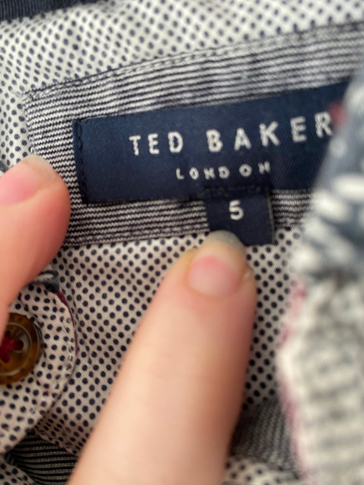 Ted Baker Grey Tshirt Size XXL