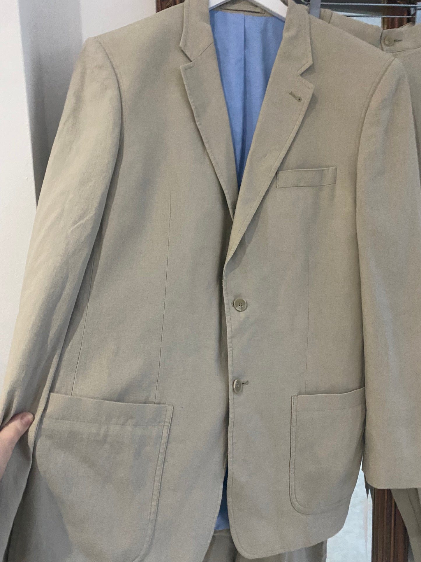 Marks and Spencer Linen Blend Suit