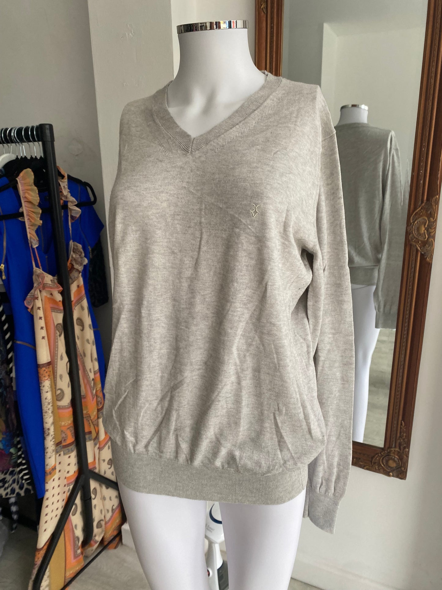Reiss cashmere and cotton jumper size medium 10-12