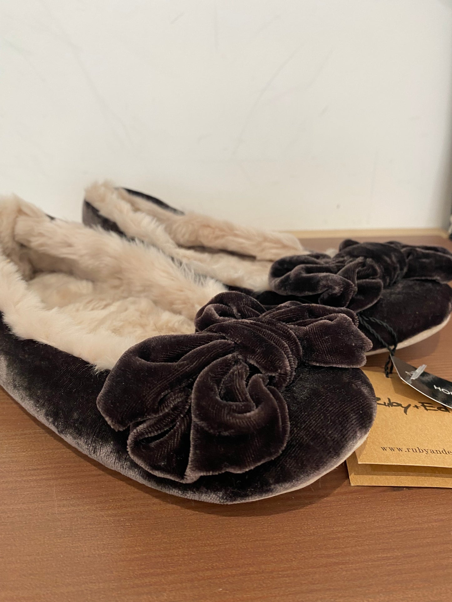 Ruby and Ed Slippers size 4