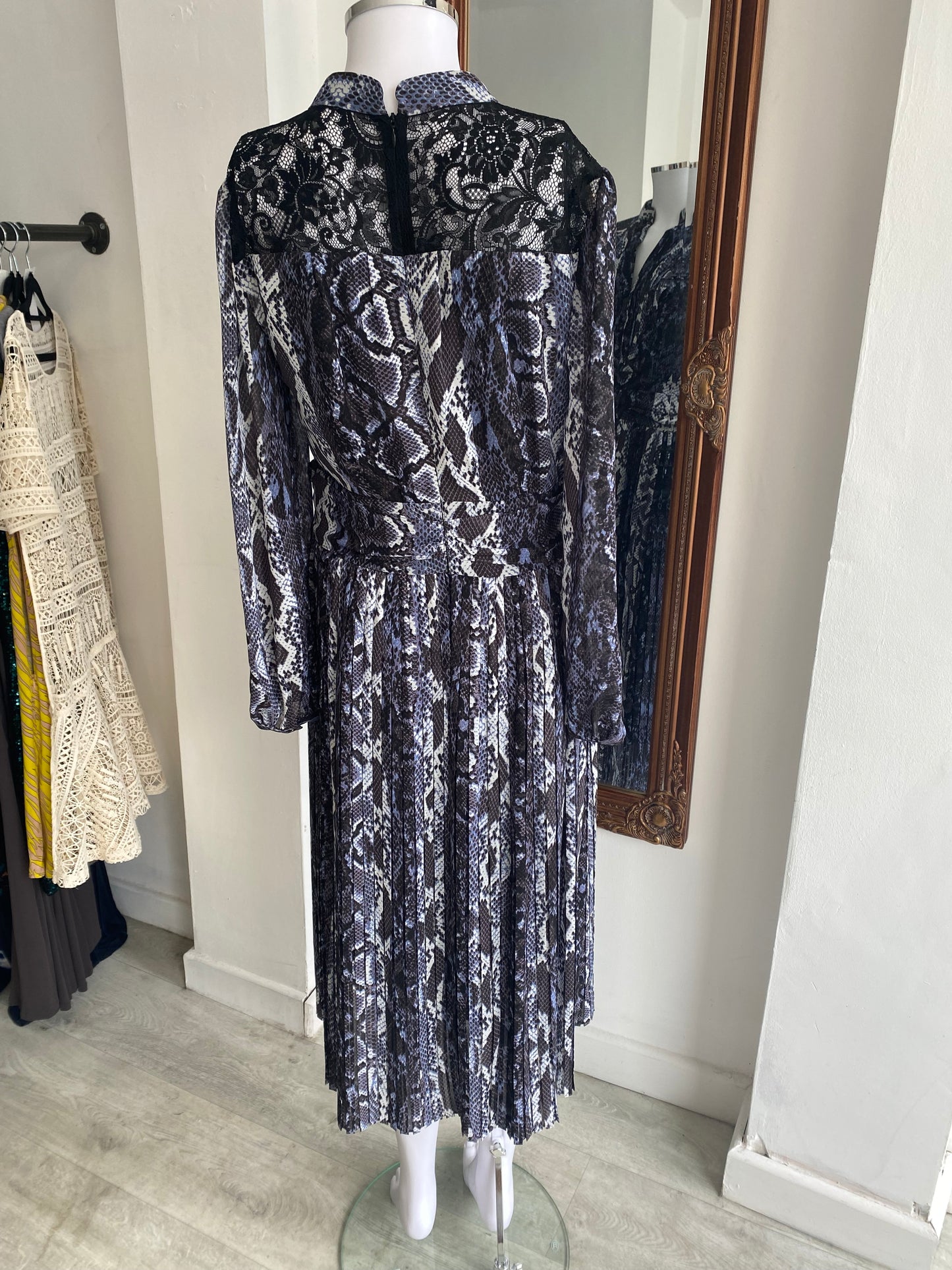 Karen Millen snake print dress size 12