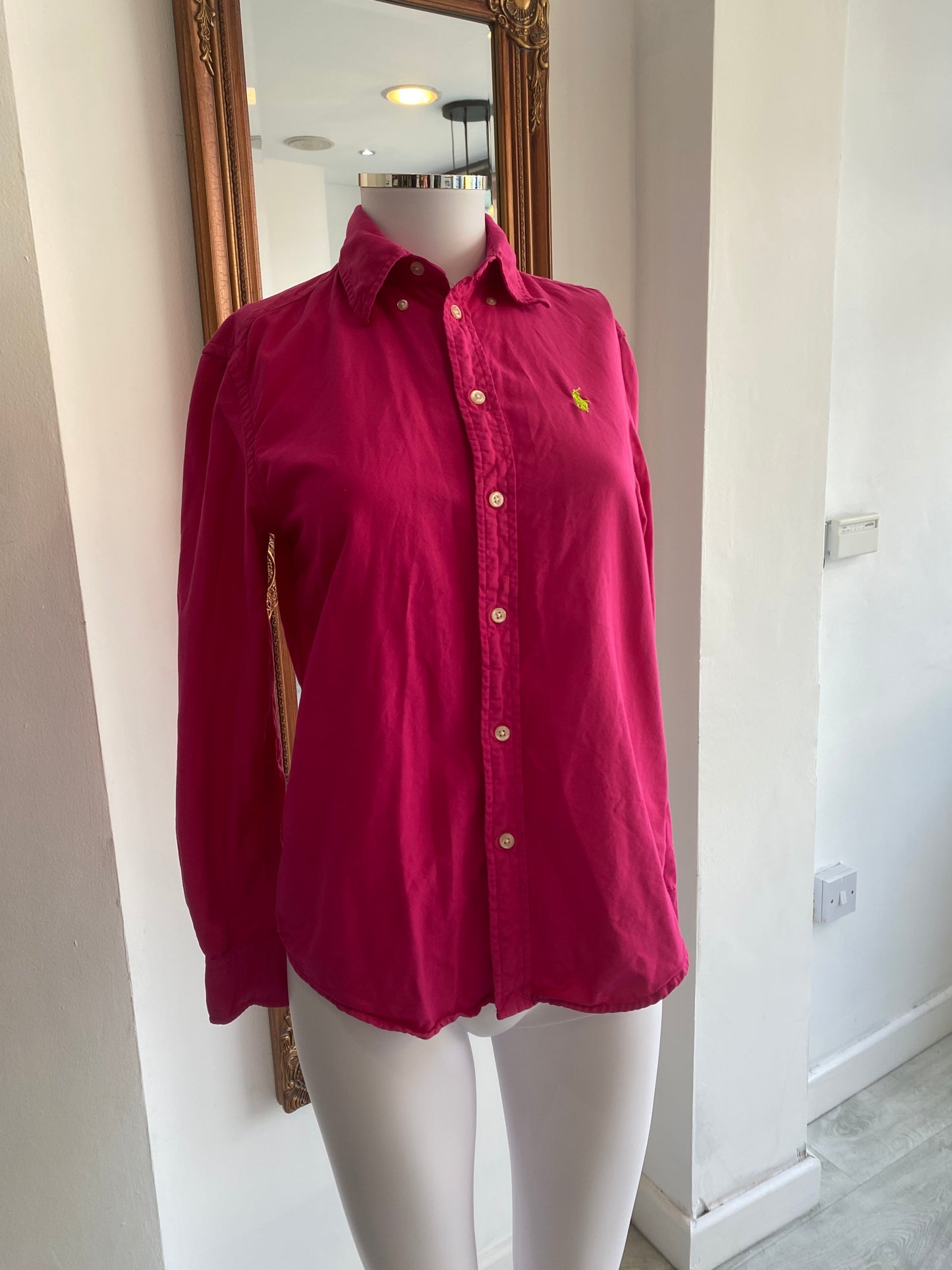 Ralph Lauren Pink Shirt Size 8