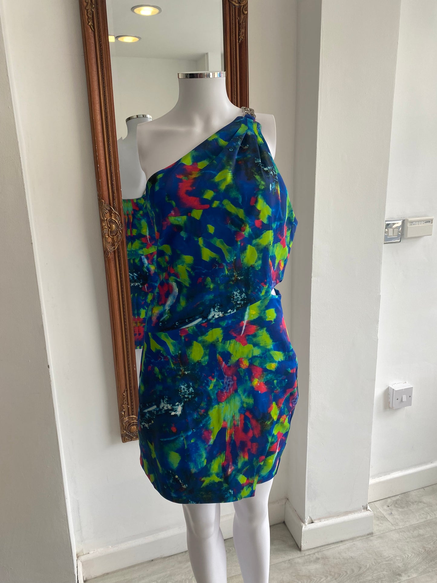 Karen Millen Weston Kaleidoscope Dress size 10