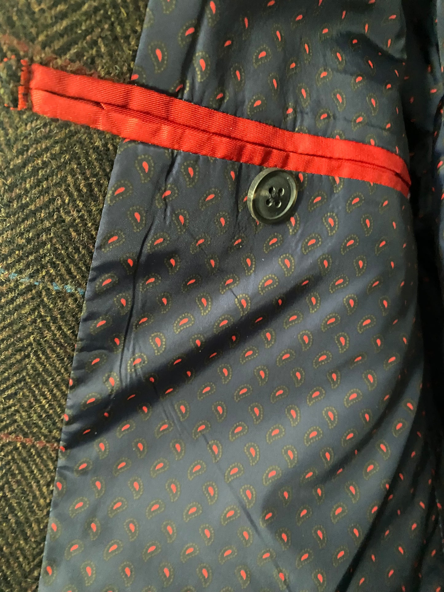 Alexander Dobell hunting tweed jacket size 42 L