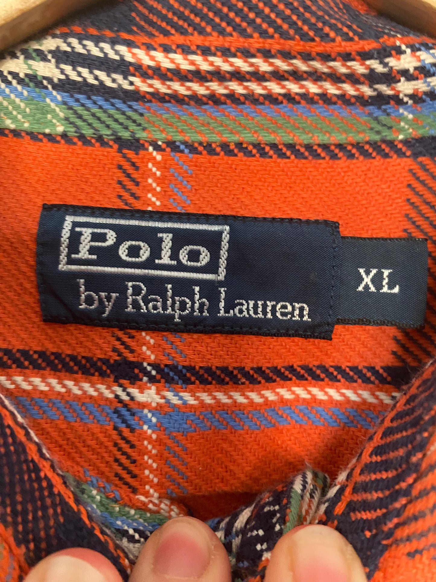 Polo Ralph Lauren Flannel Checked Shirt Size XL