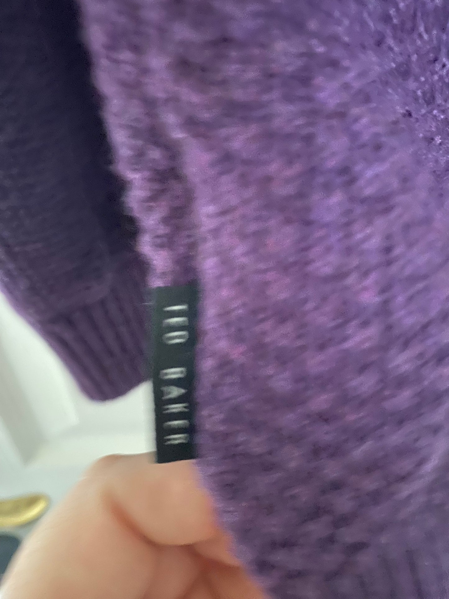 Ted Baker Purple Jumper XXL