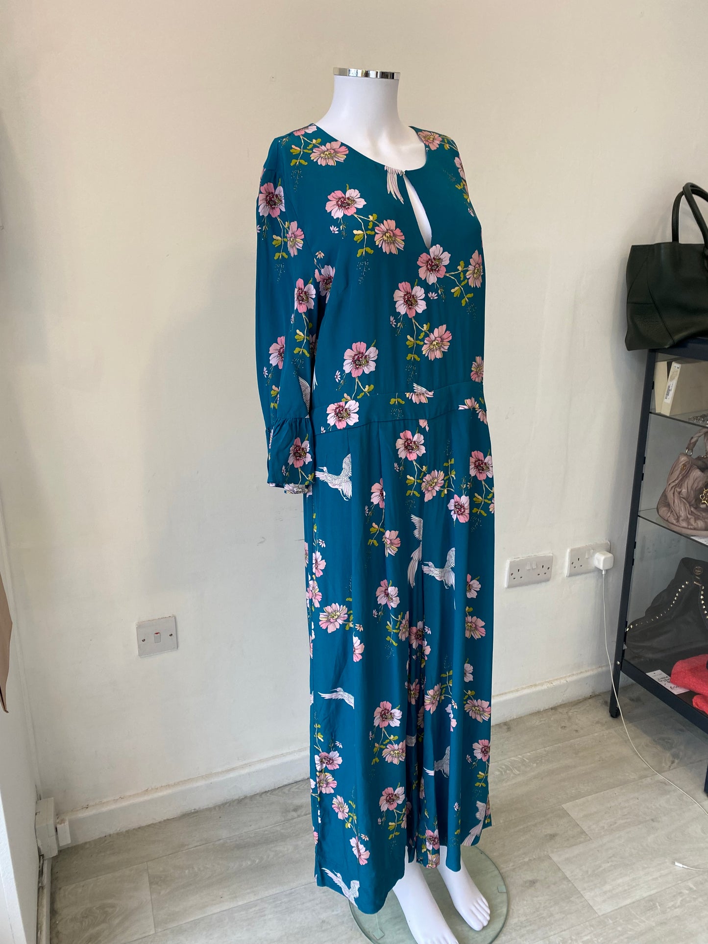 Kachel Printed Jumpsuit Size 14-16