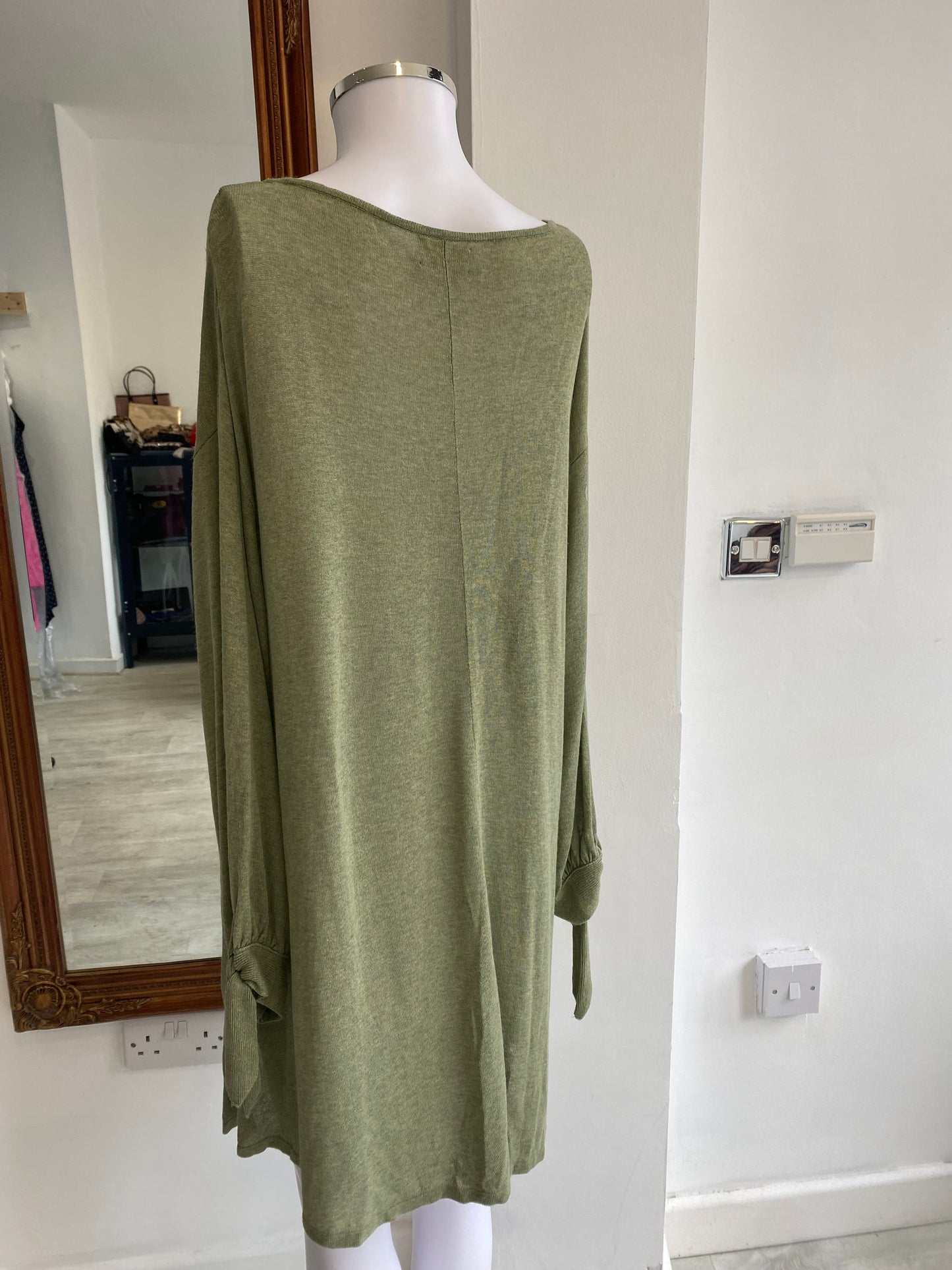 Modern Rareity Green Knit Jumper Size 18