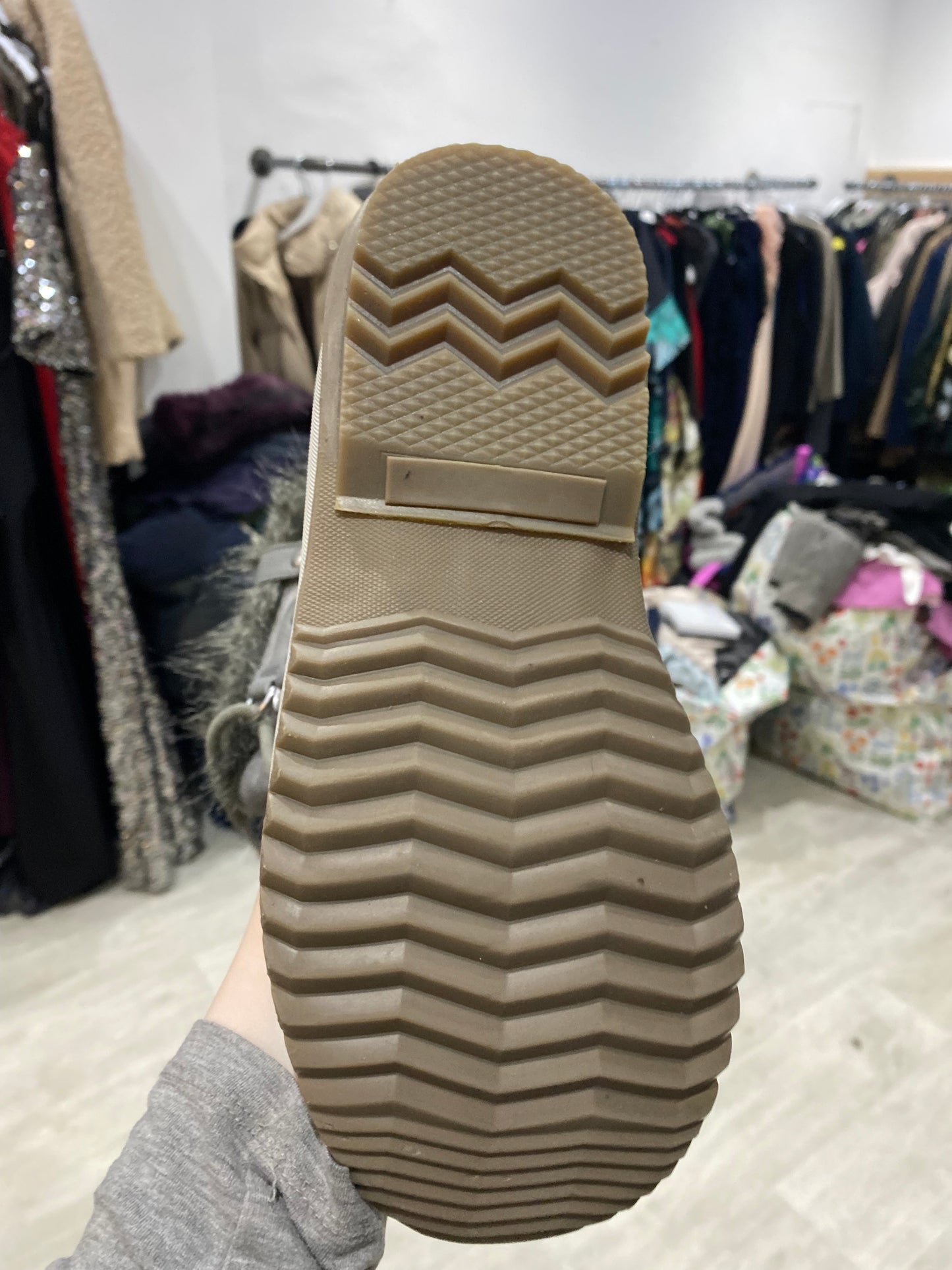 Sorel Grey Snow Boots Size 3