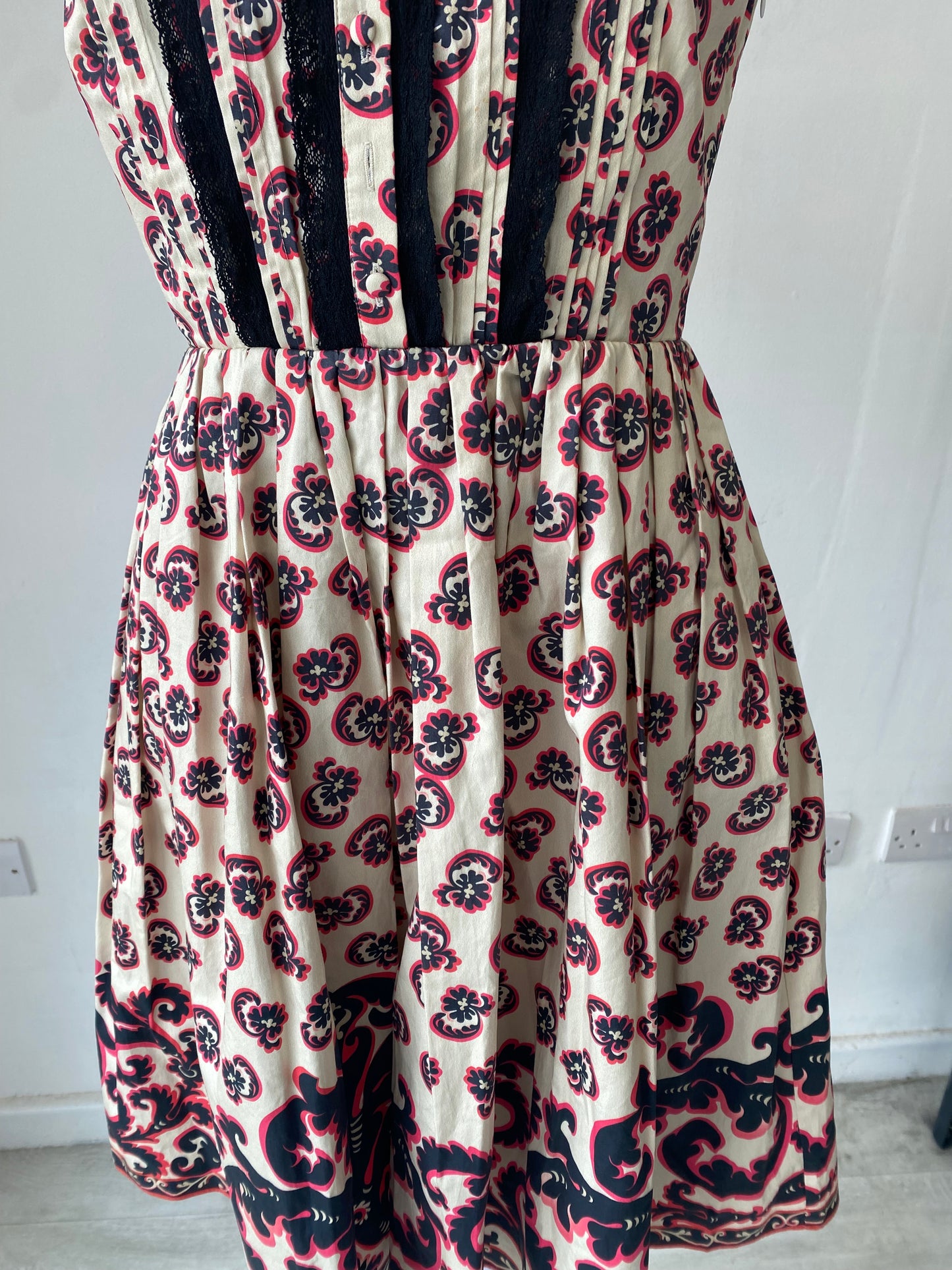 Somerset by Alice Temperley Floral Print Dress Size 8